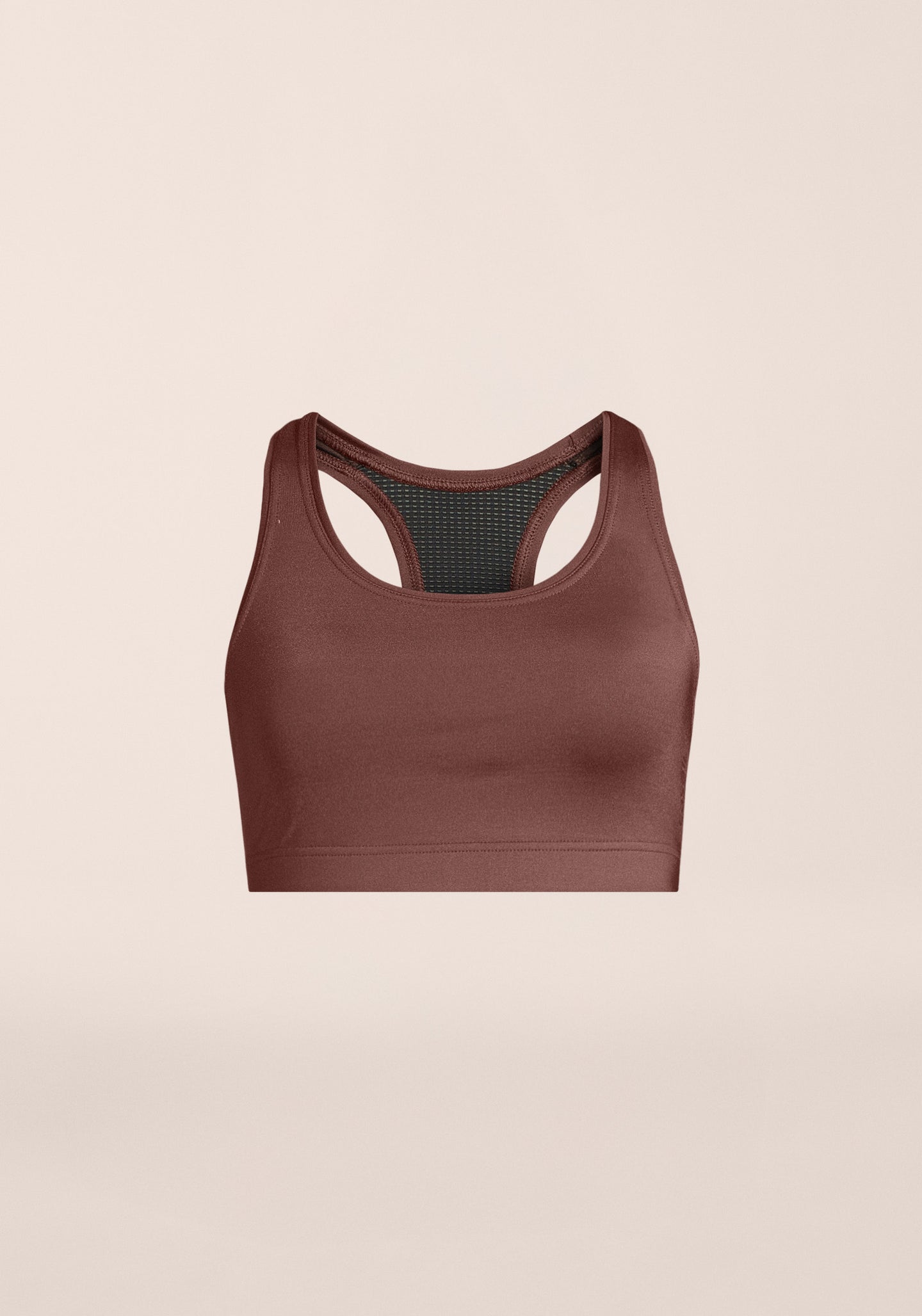 Iconic Sports Bra - Dark Brown