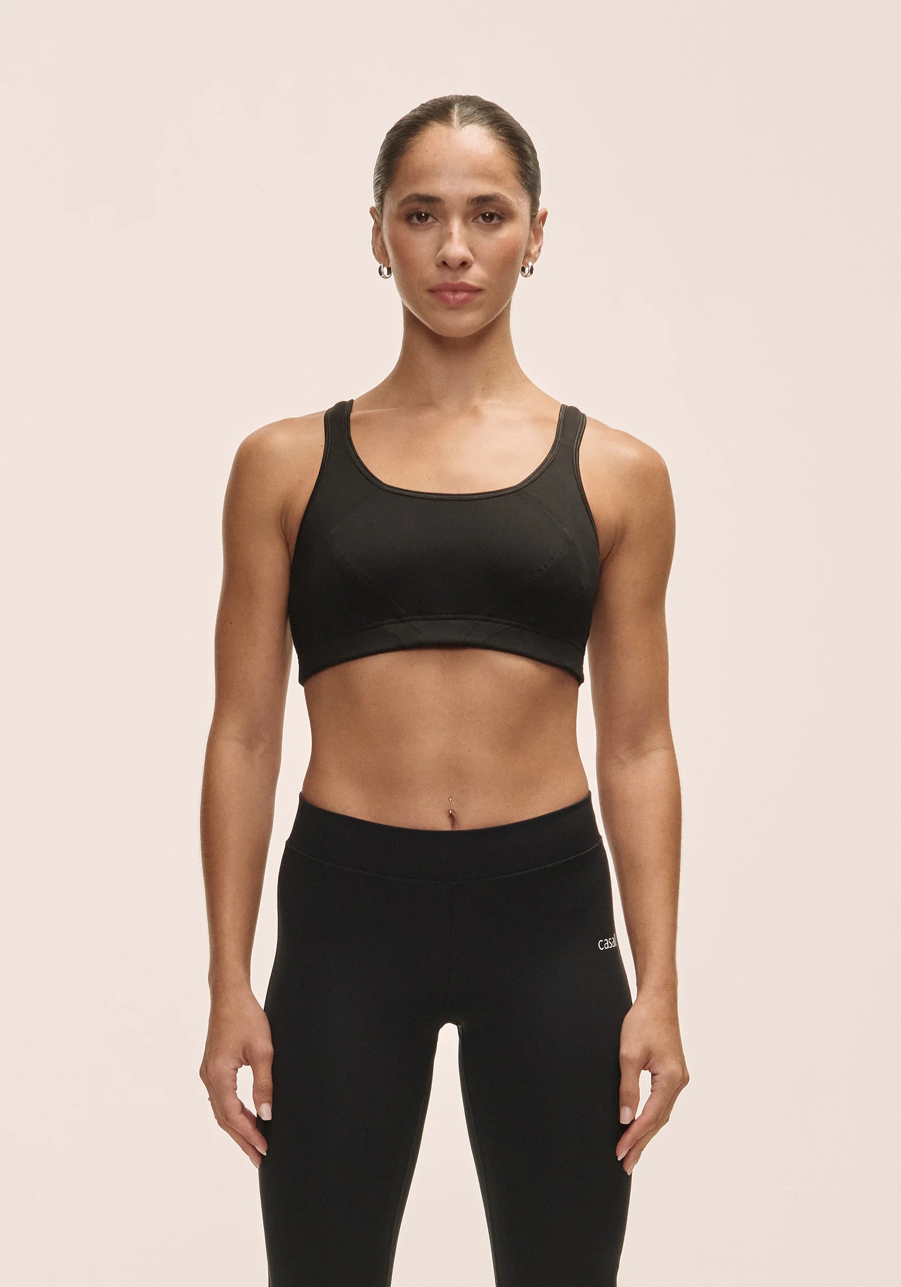 High Impact Sports Bra - Black