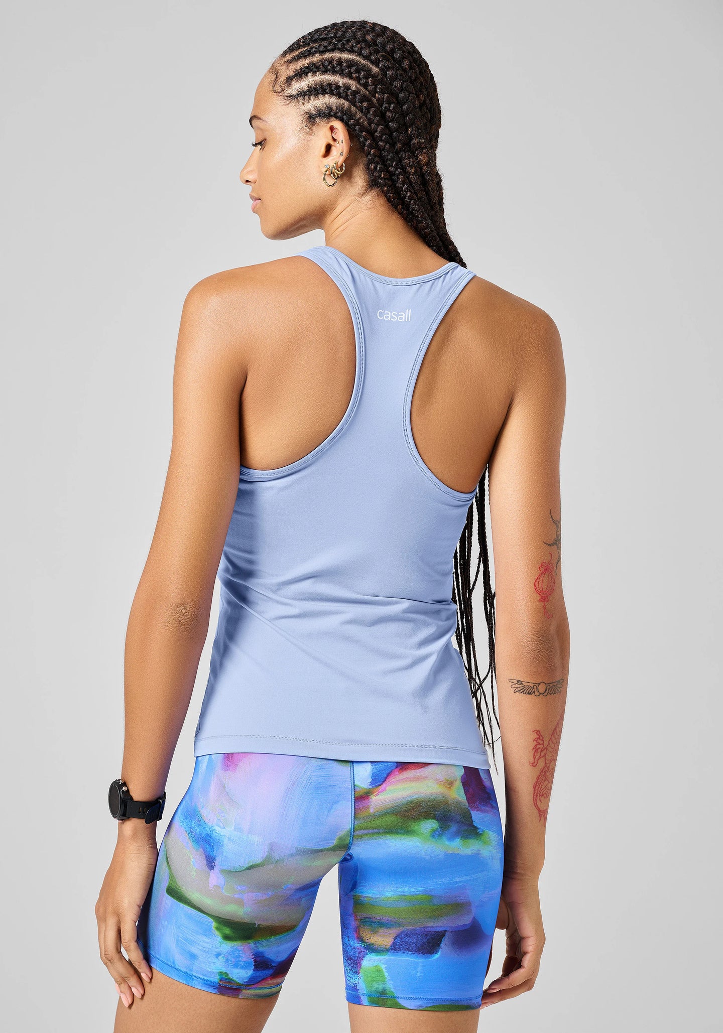 Essential Racerback - Breeze Blue