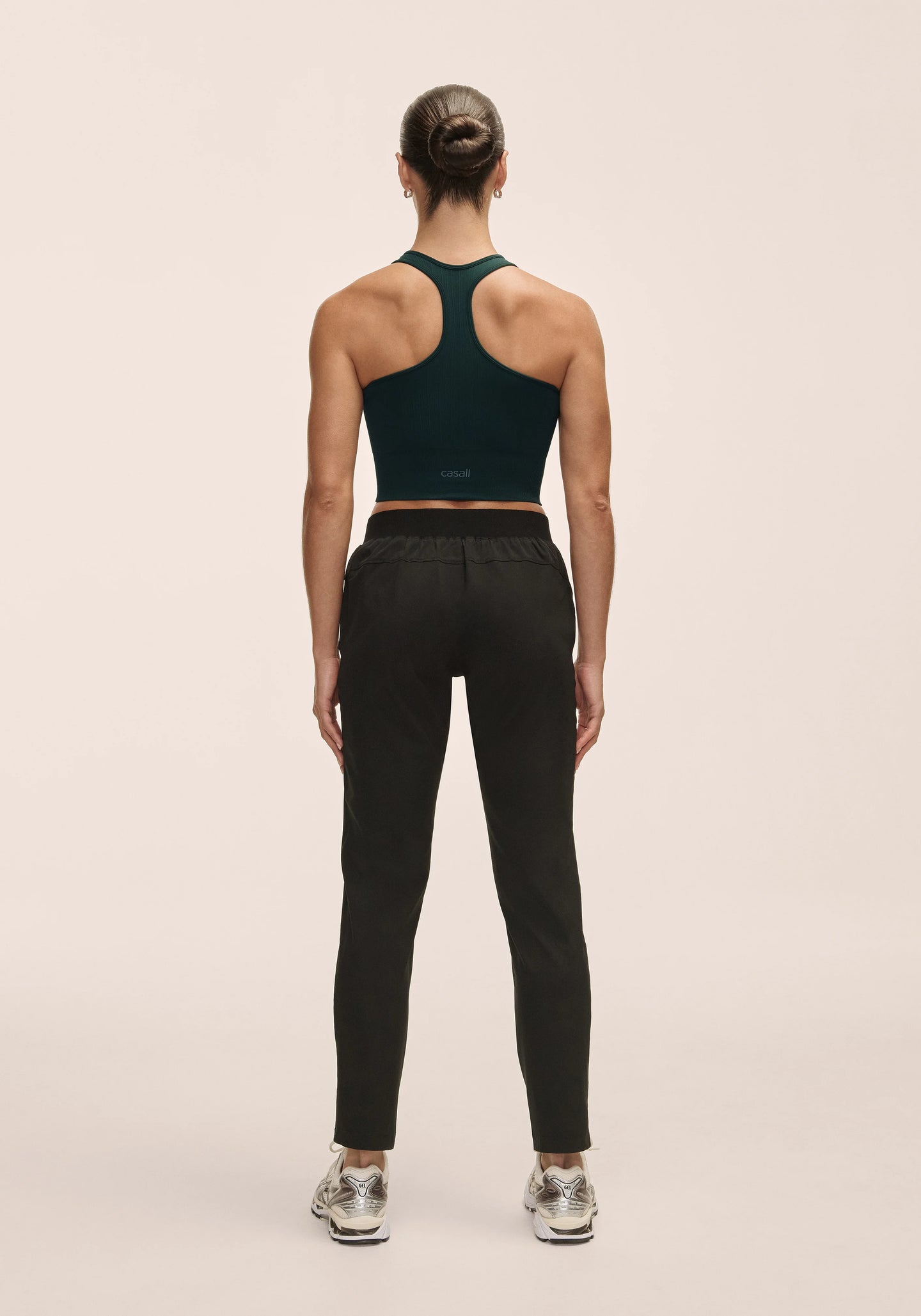 Slim Woven Pants - Black