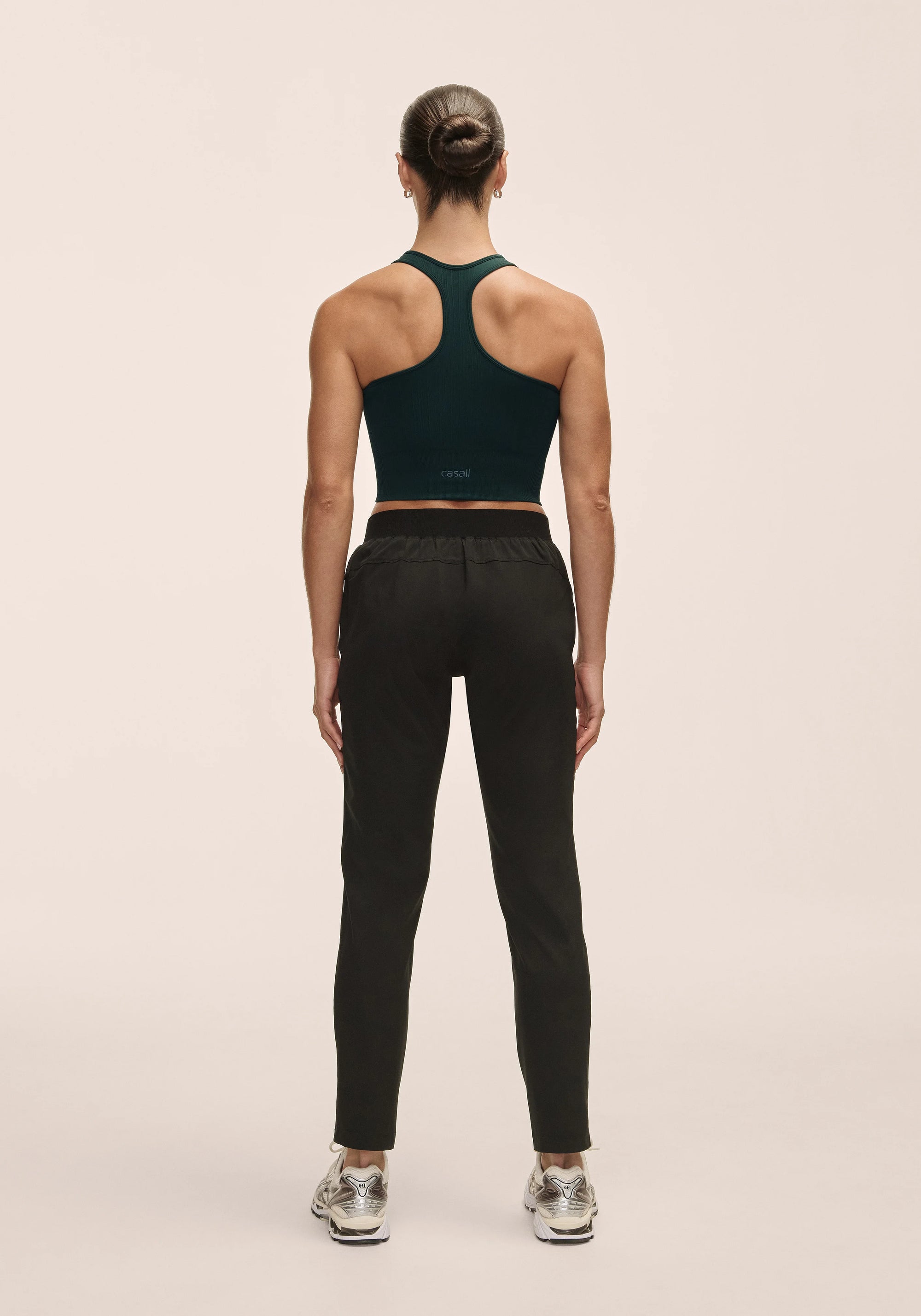 Slim Woven Pants - Black