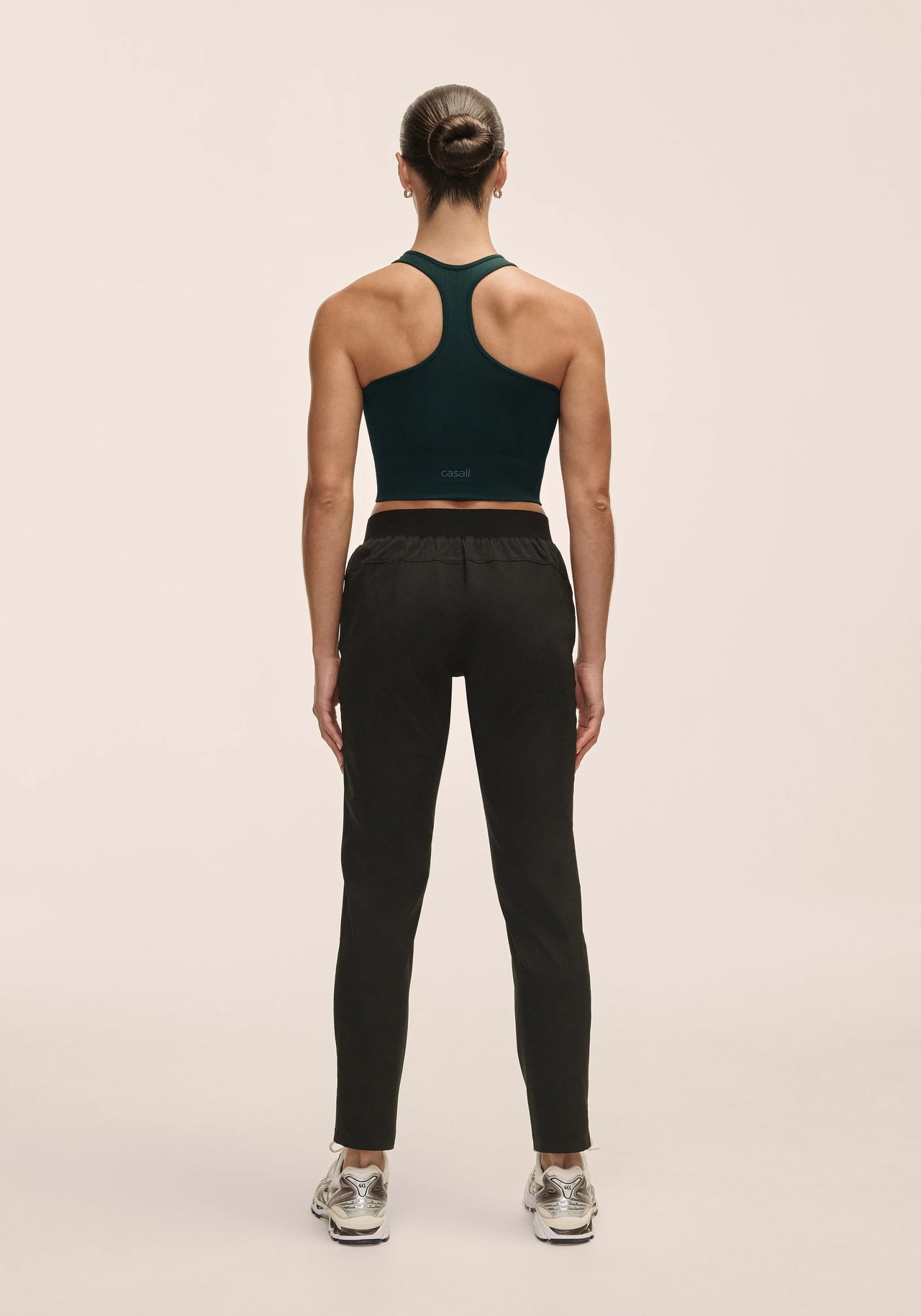 Slim Woven Pants - Black
