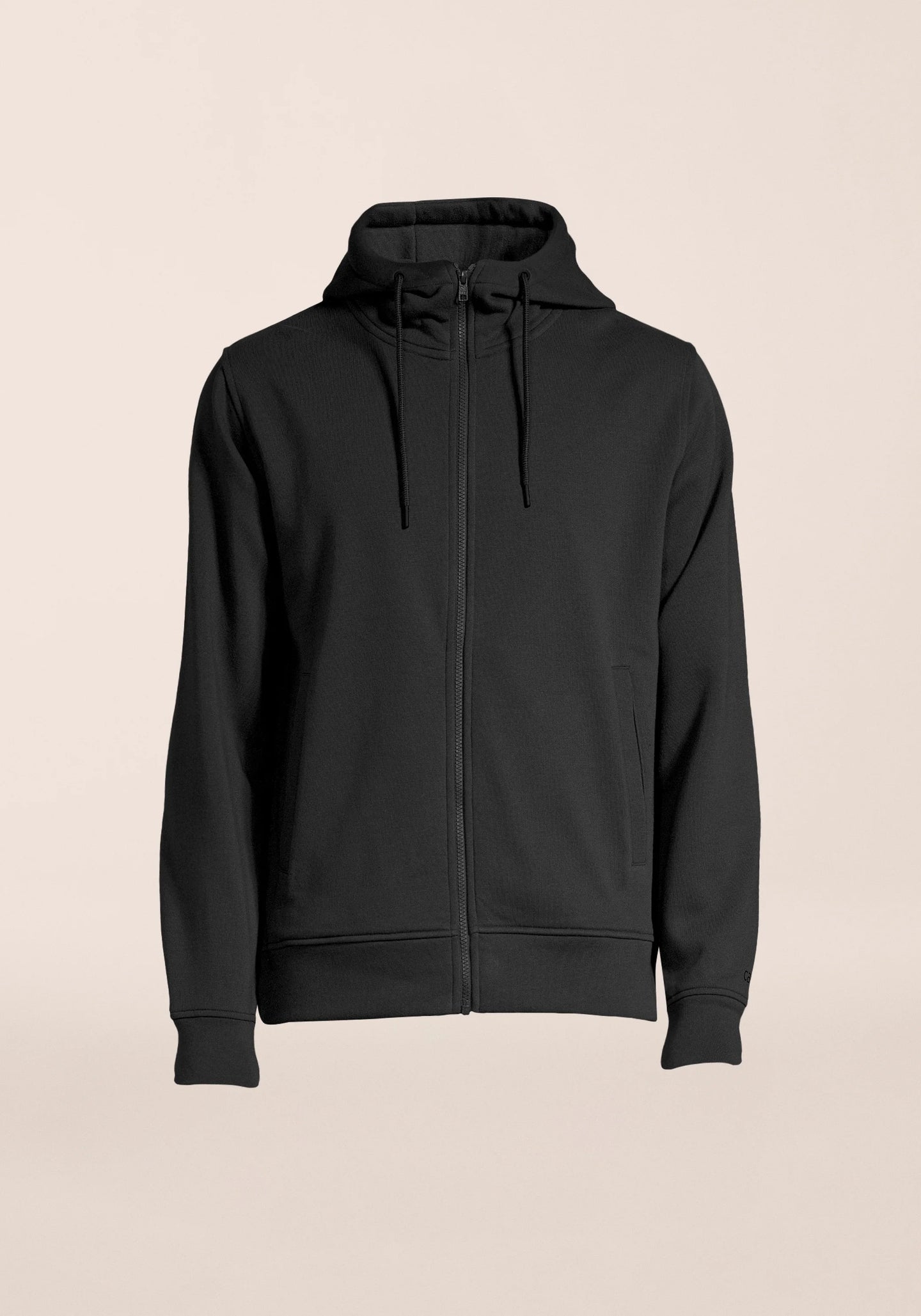 M Zip Hood - Black
