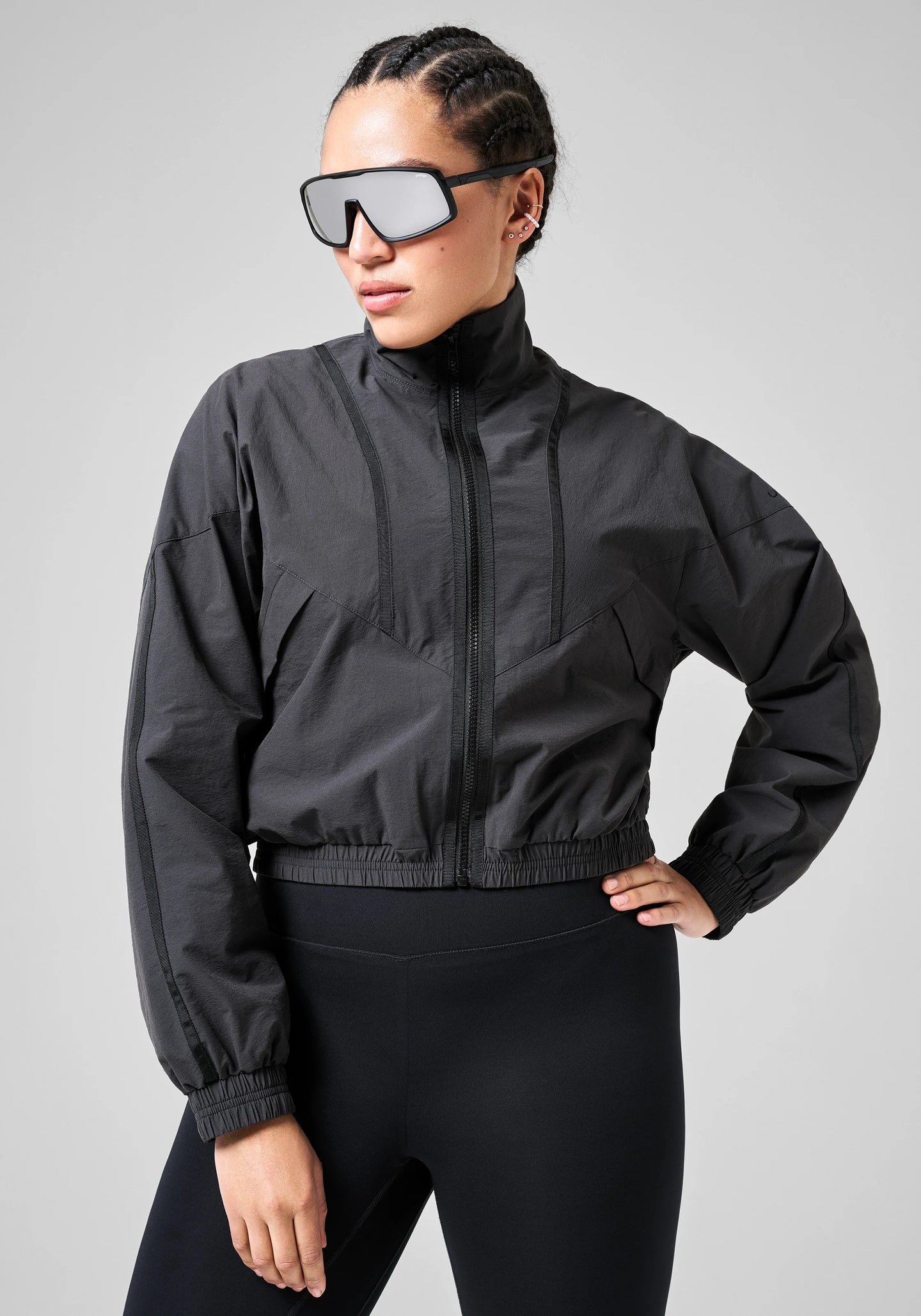 Track Jacket Almost Black