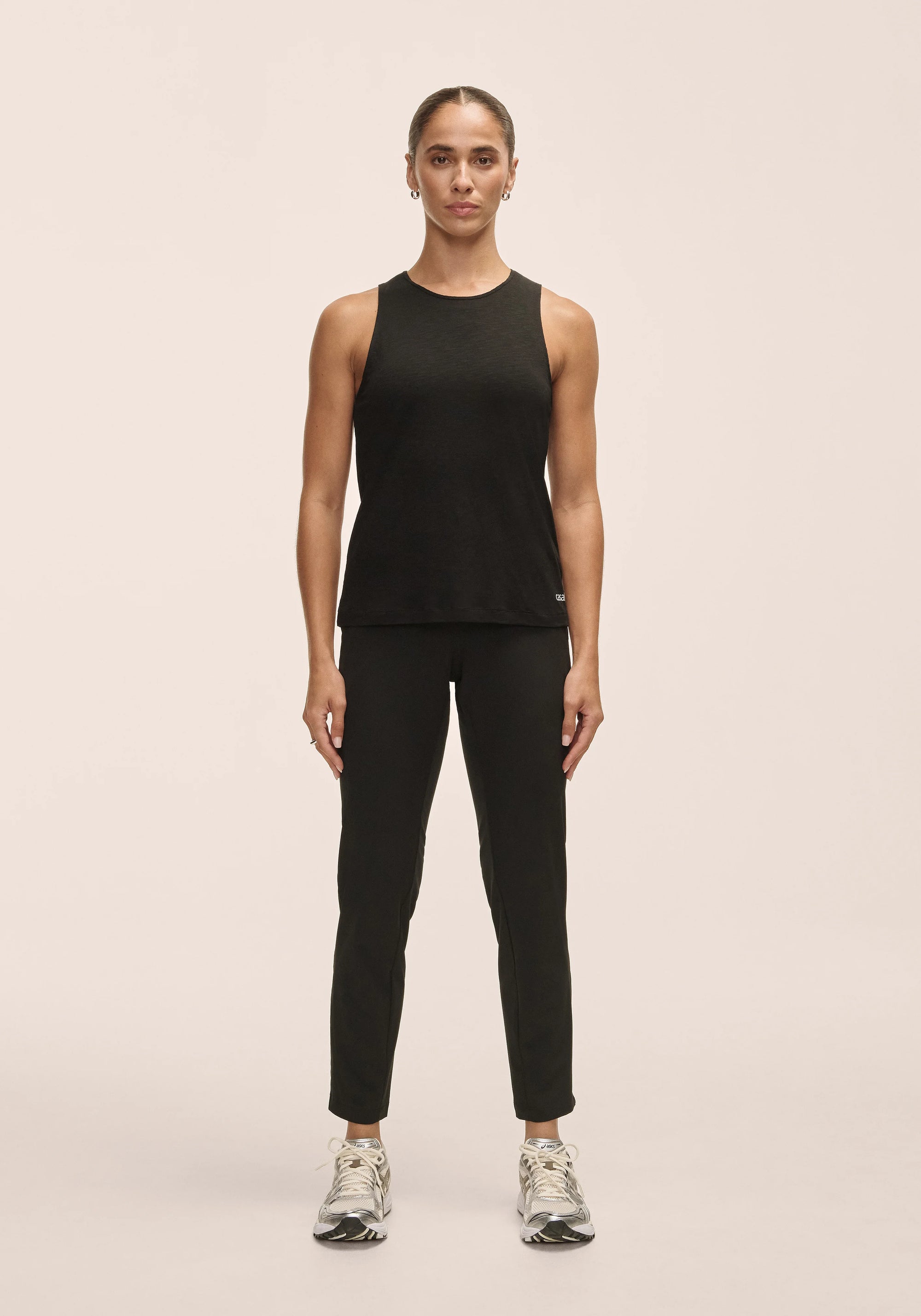 Soft Texture Tank - Black