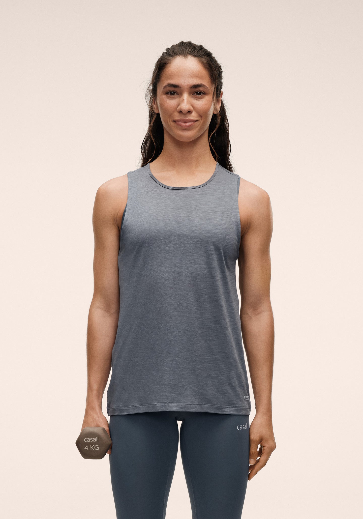 Soft Texture Tank - Mirage Blue