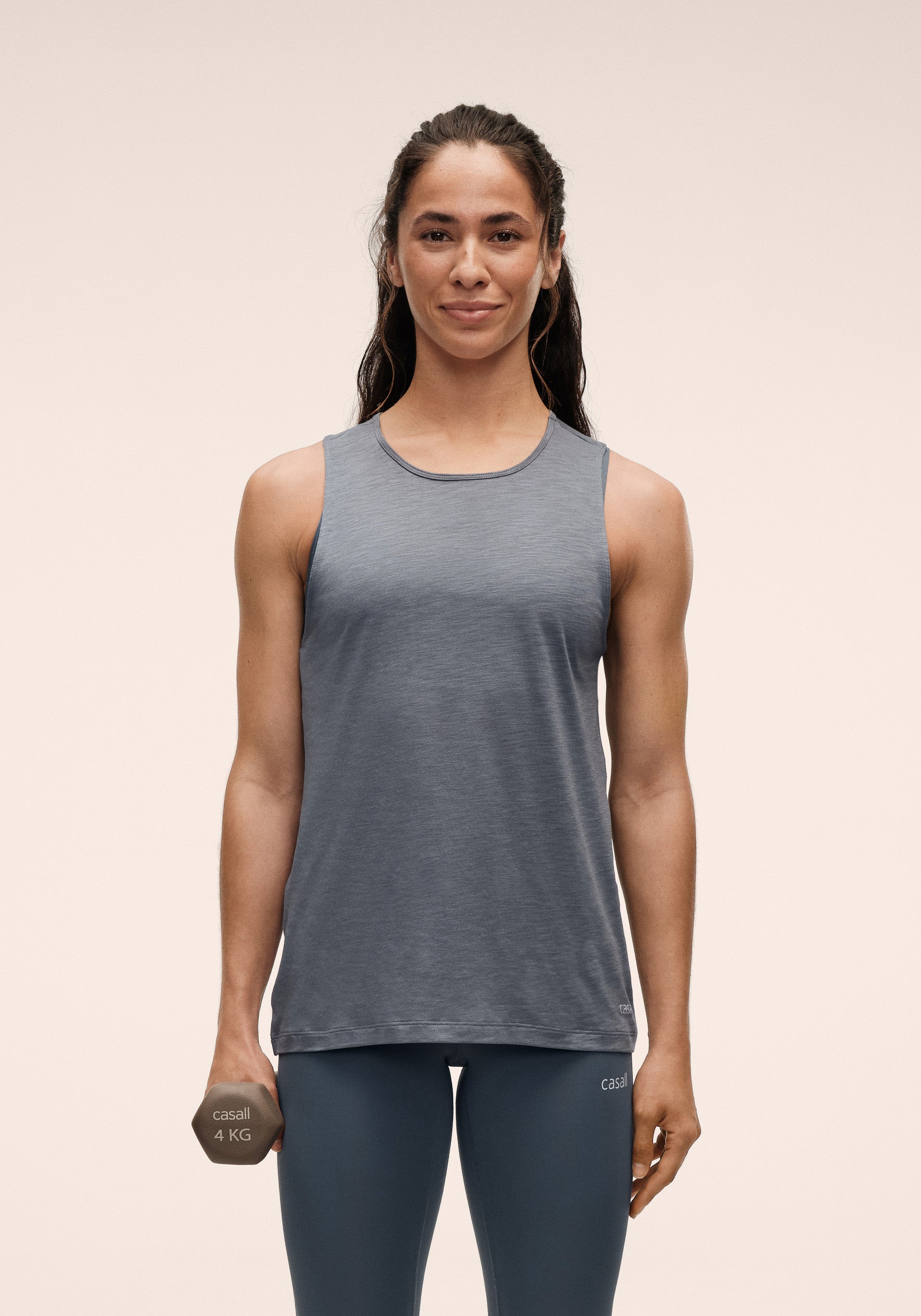 Soft Texture Tank - Mirage Blue