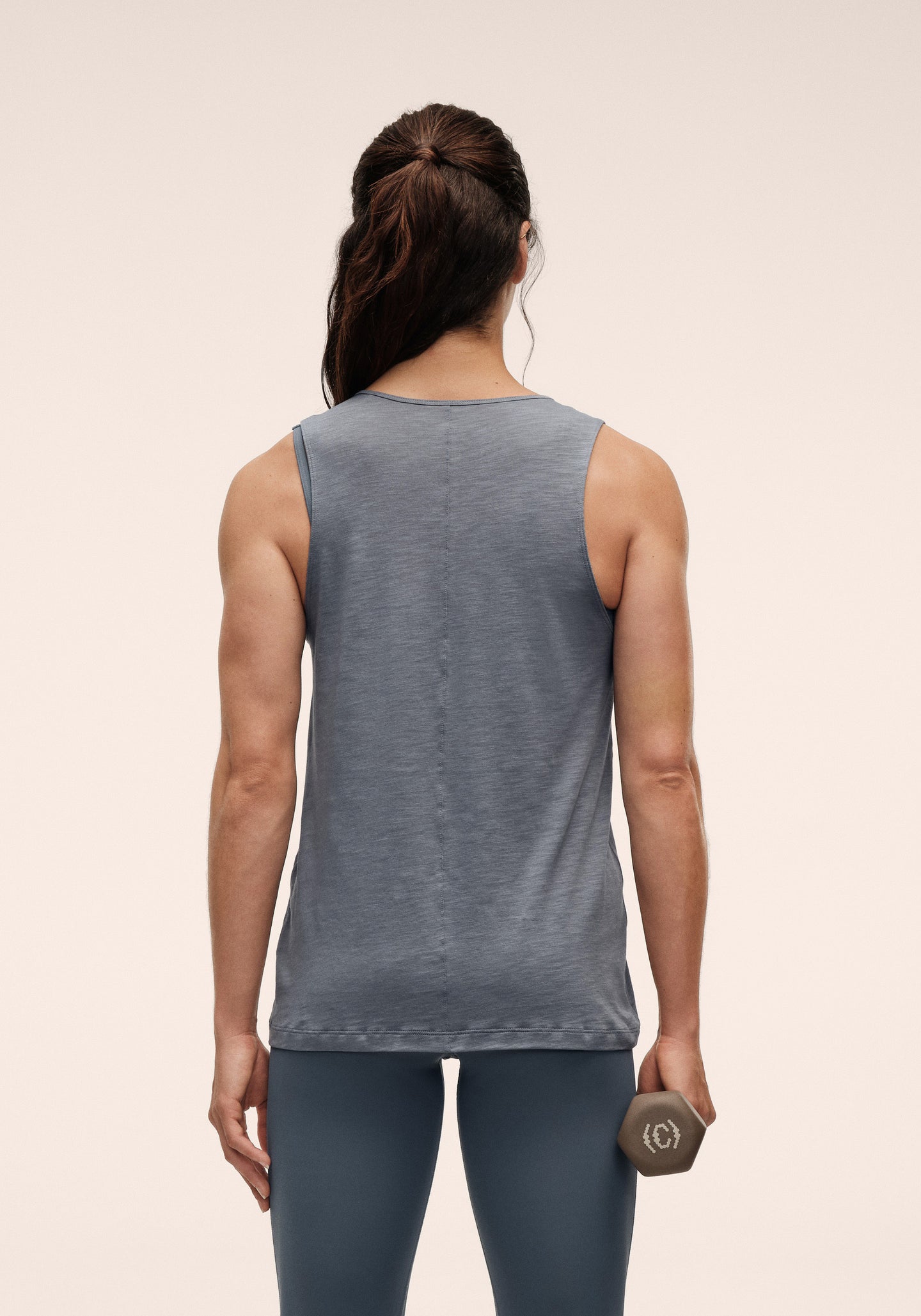 Soft Texture Tank - Mirage Blue