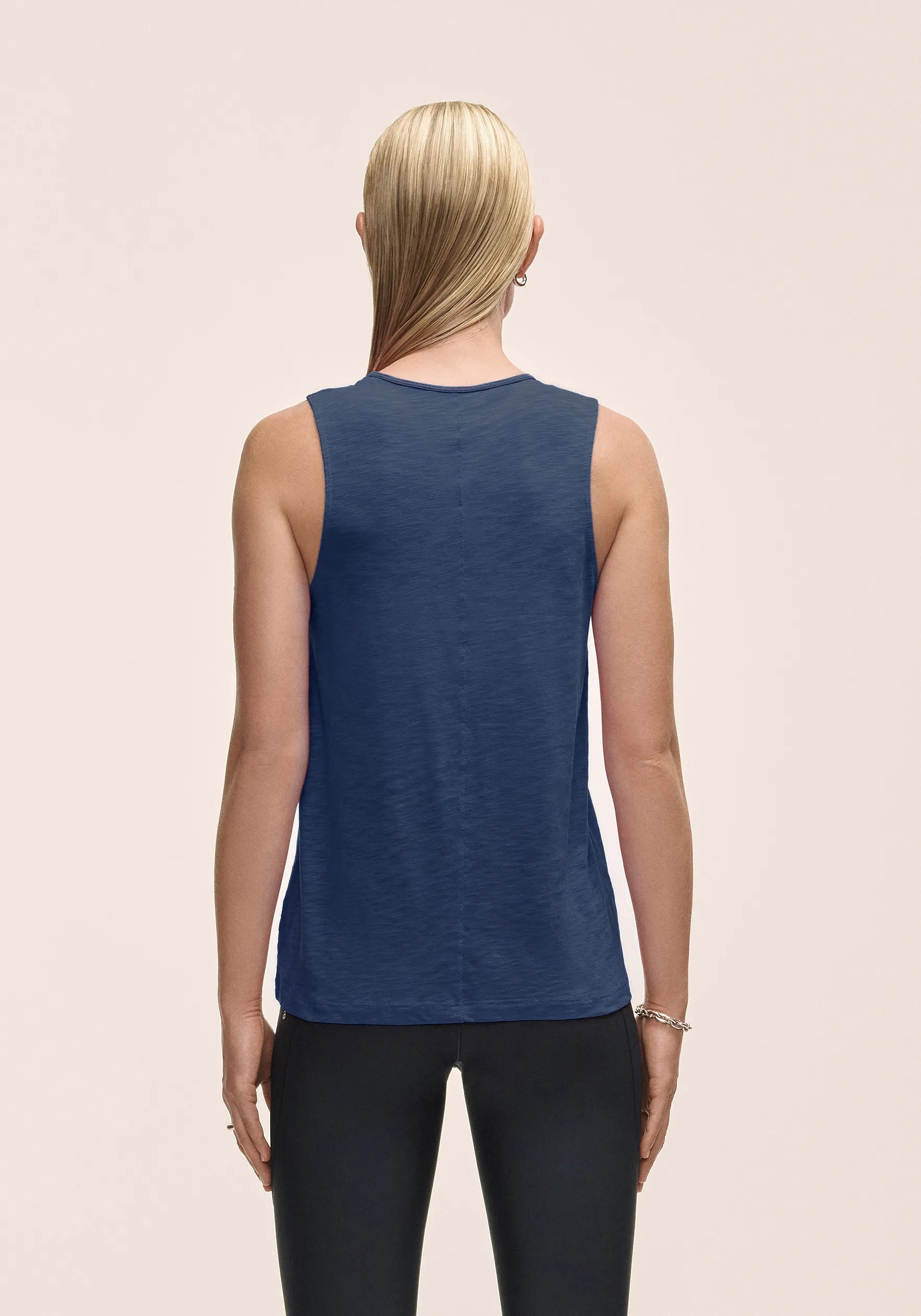 Soft Texture Tank - Blue Shadow