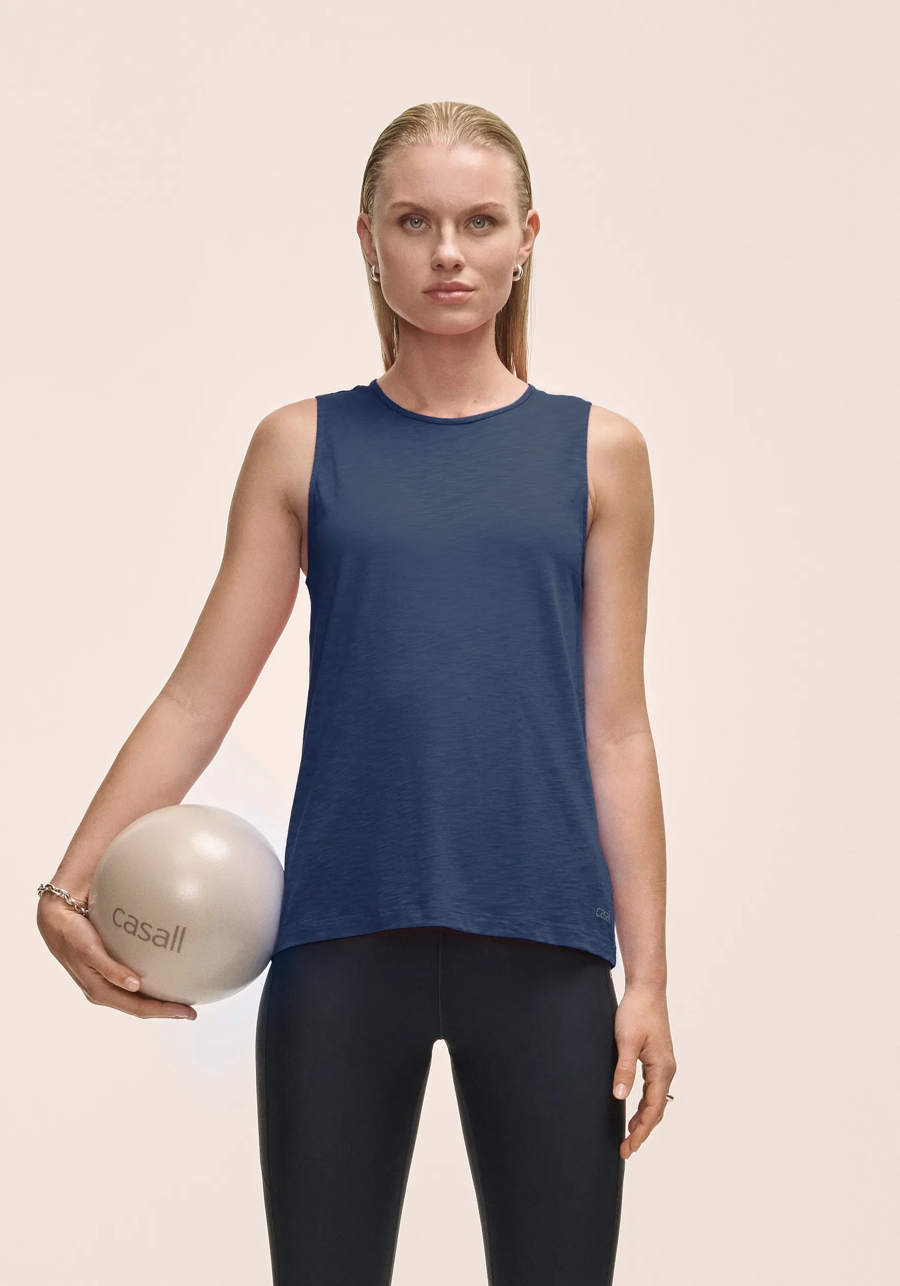 Soft Texture Tank - Blue Shadow
