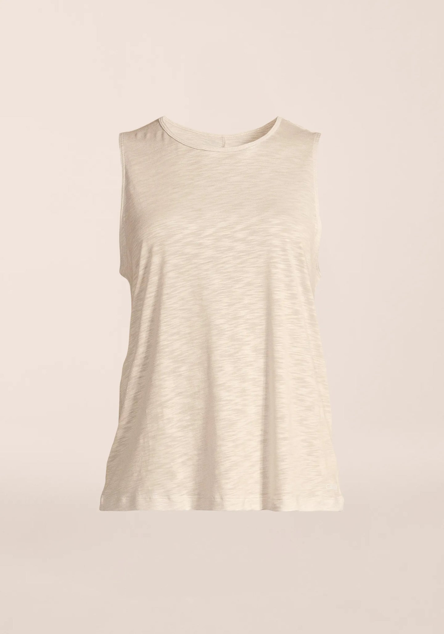 Soft Texture Tank - Ecru