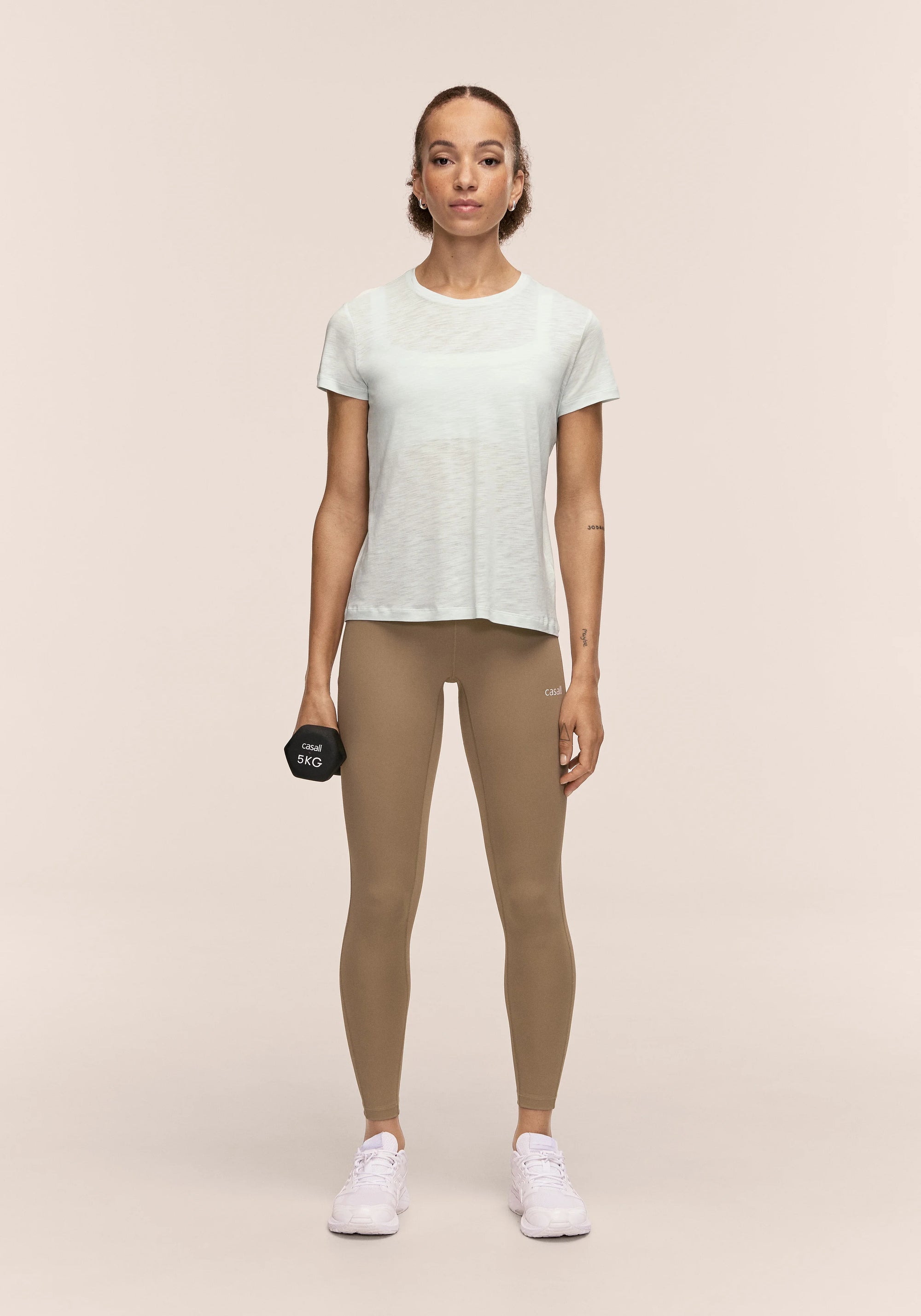 Soft Texture Tee - Misty Green