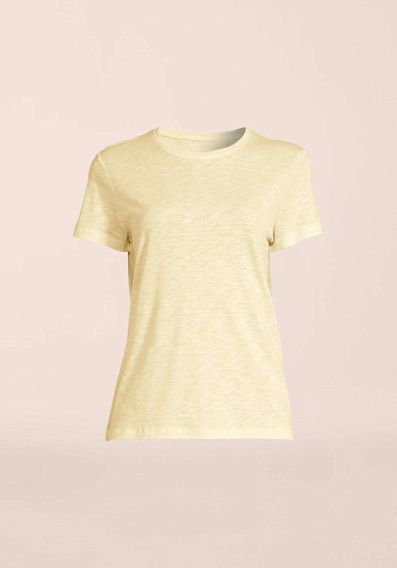 Soft Texture Tee - Yellow Steam
