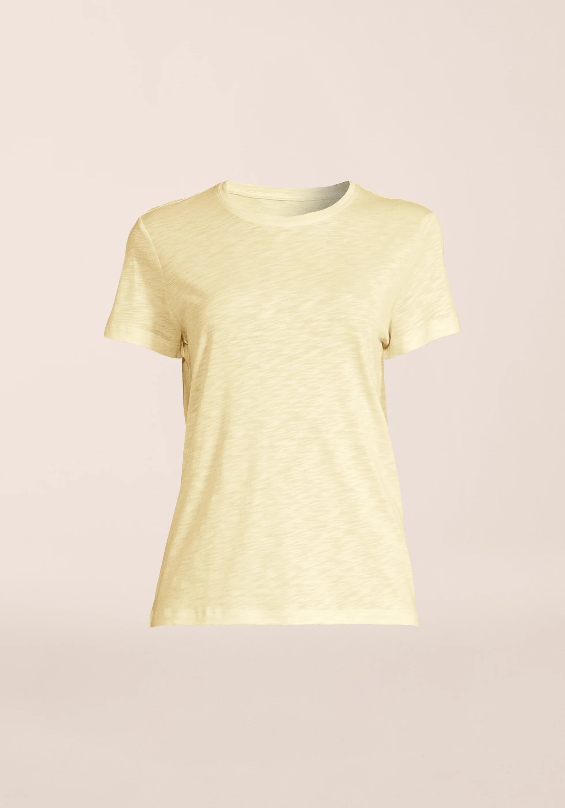 Soft Texture Tee - Yellow Steam