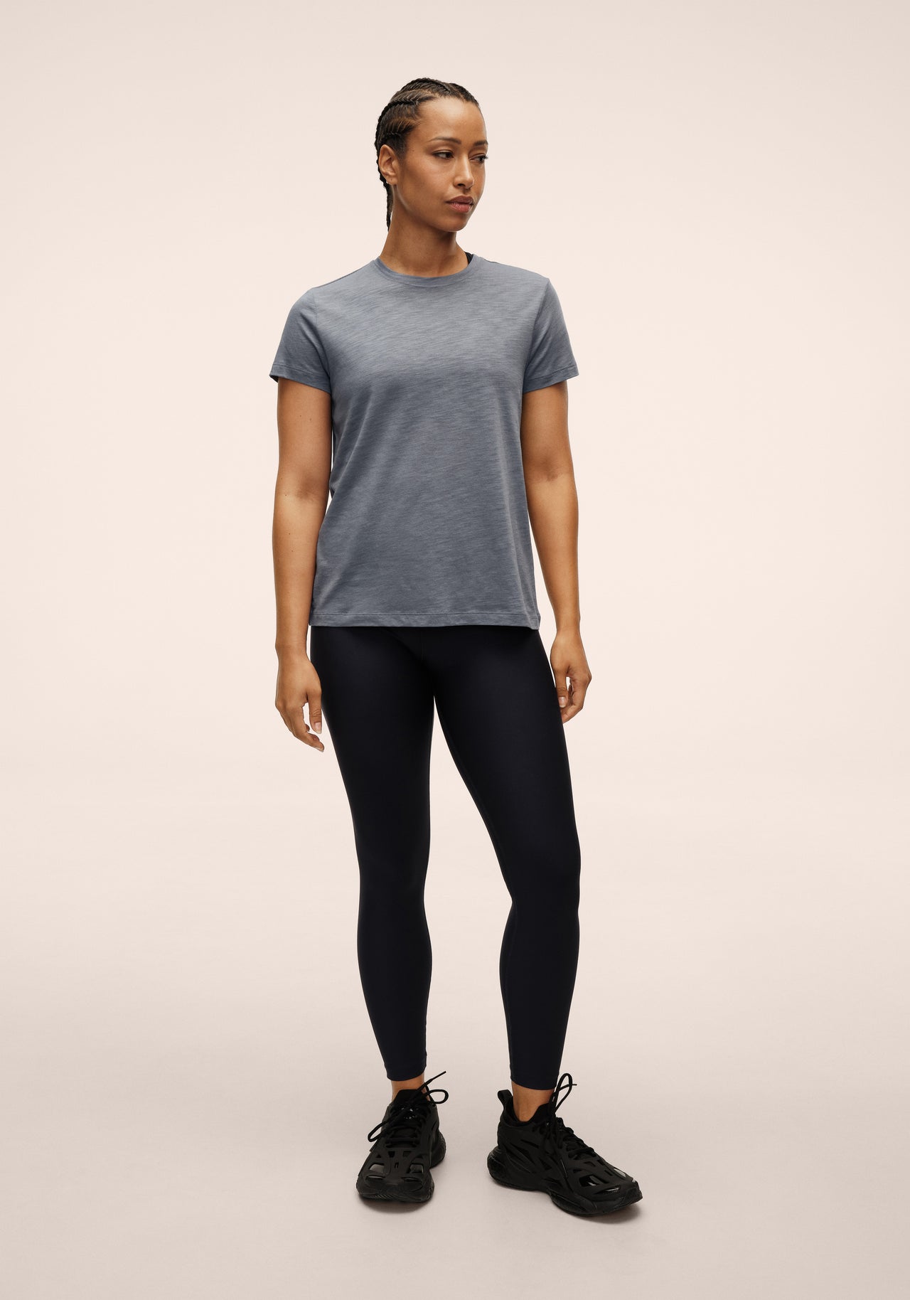 Soft Texture Tee - Mirage Blue