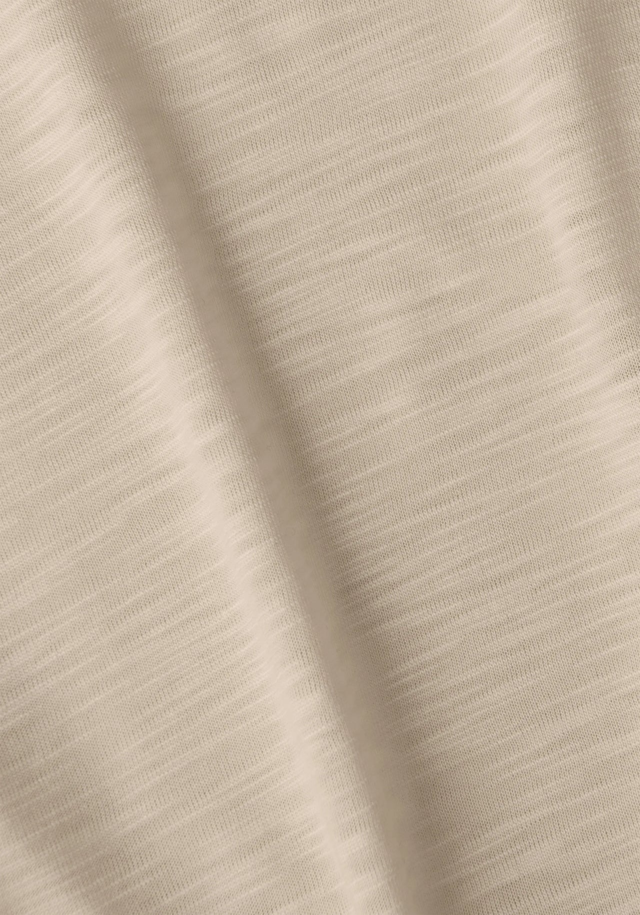 Soft Texture Tee - Ecru
