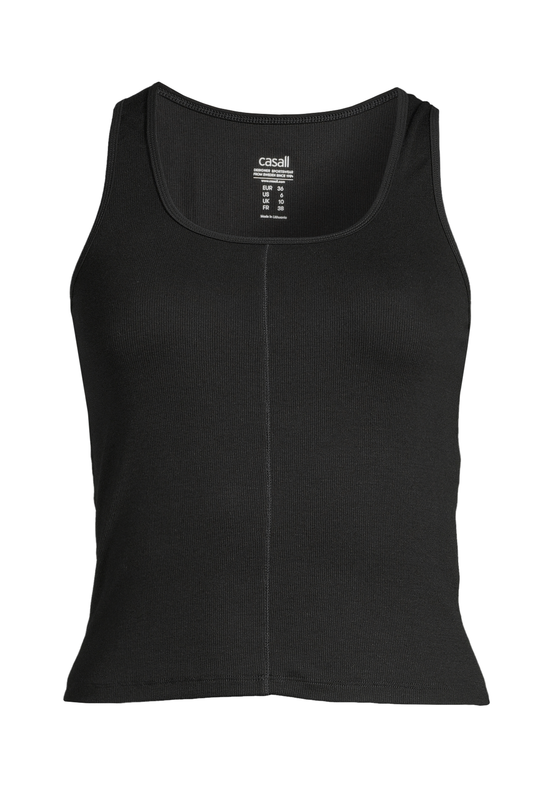 Delight Scoop Neck Tank - Black
