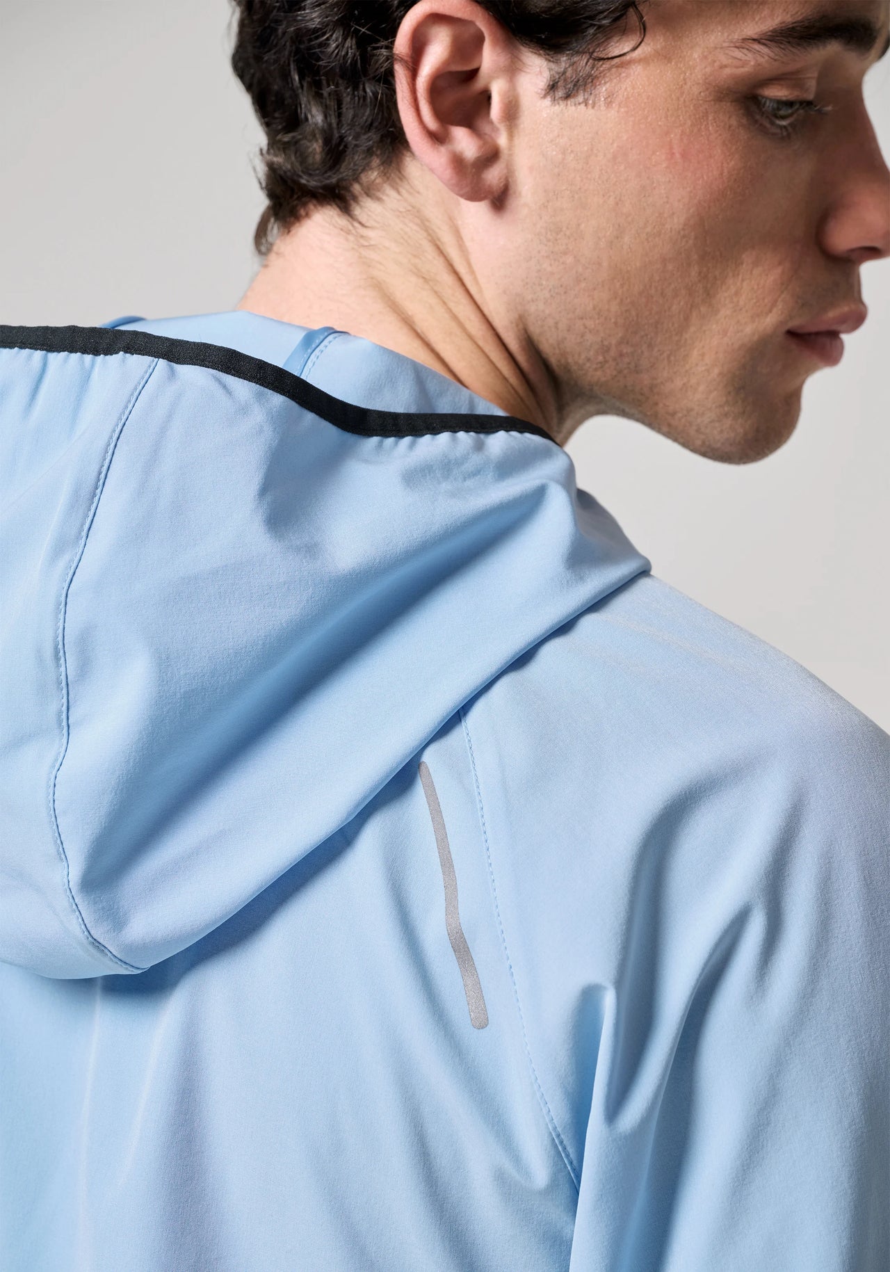 M Dynamic Windbreaker Anorak - Sky Blue