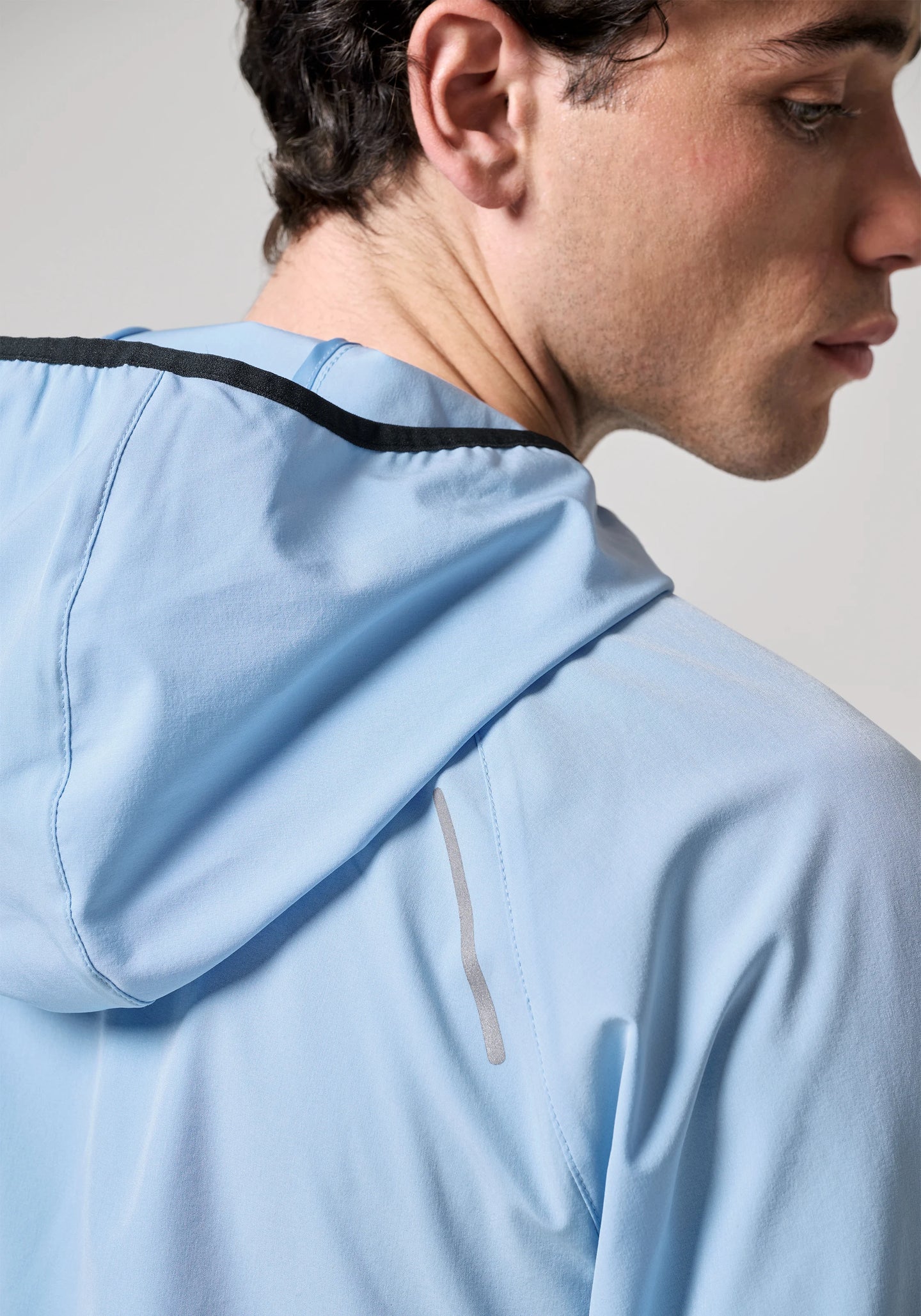M Dynamic Windbreaker Anorak - Sky Blue