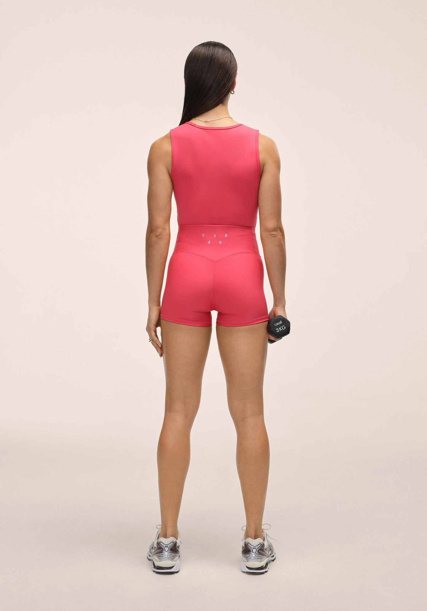 Ultra High Waist Hot Pant - Ruby Blush