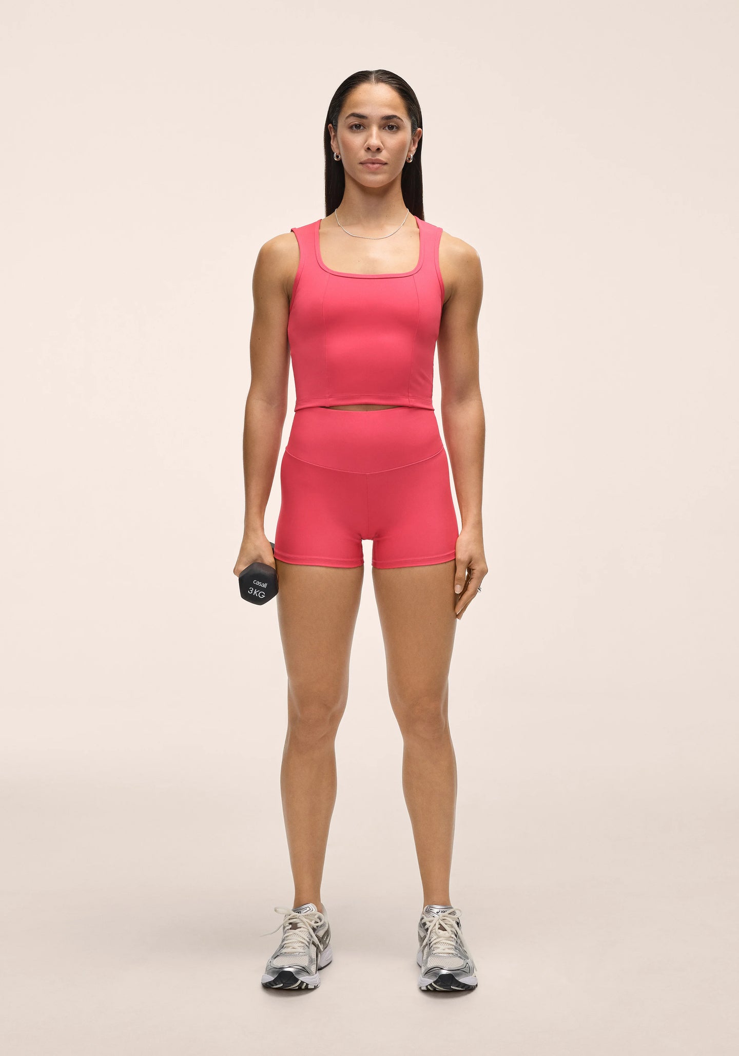 Ultra High Waist Hot Pant - Ruby Blush