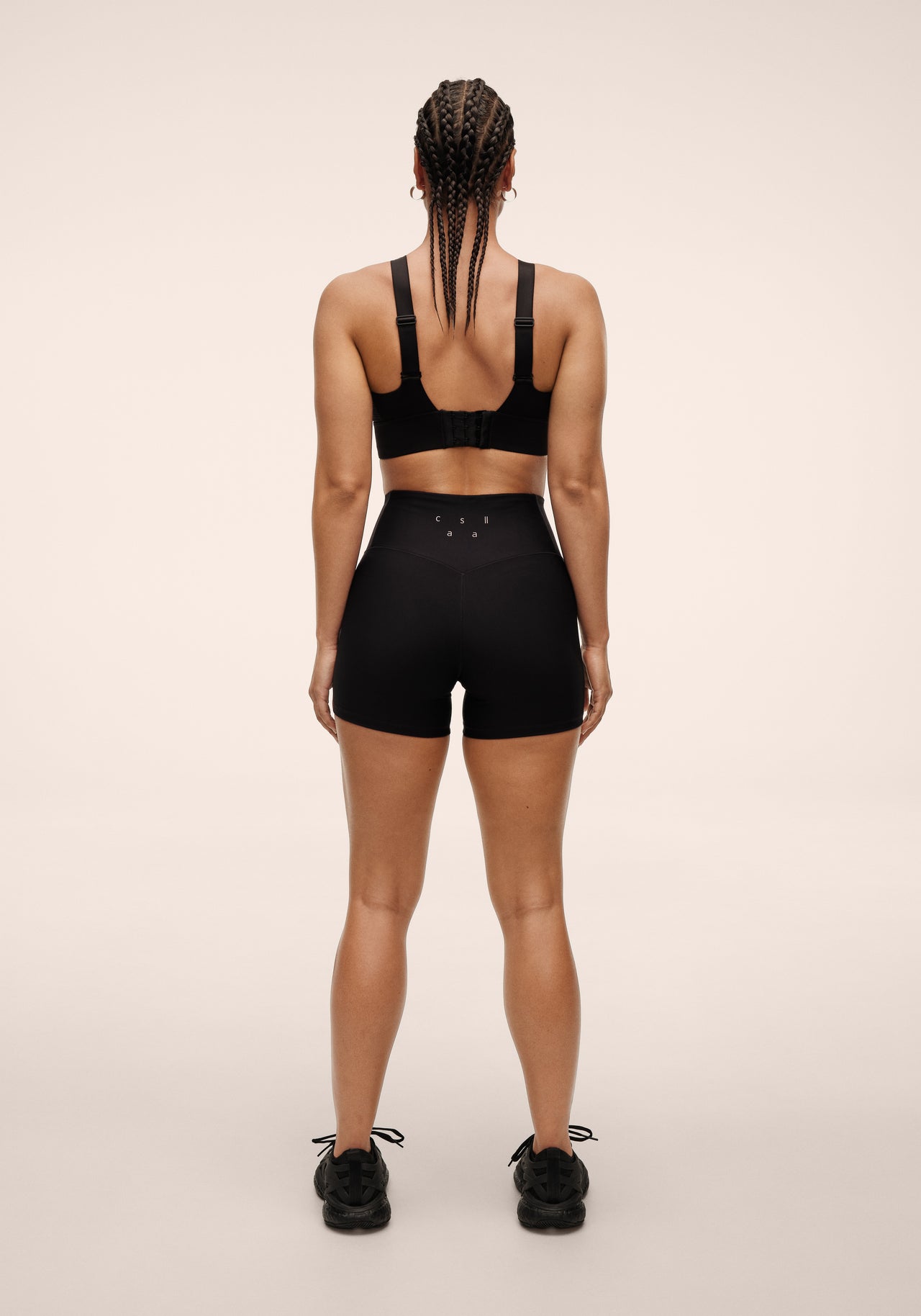 Ultra High Waist Hot Pant - Black