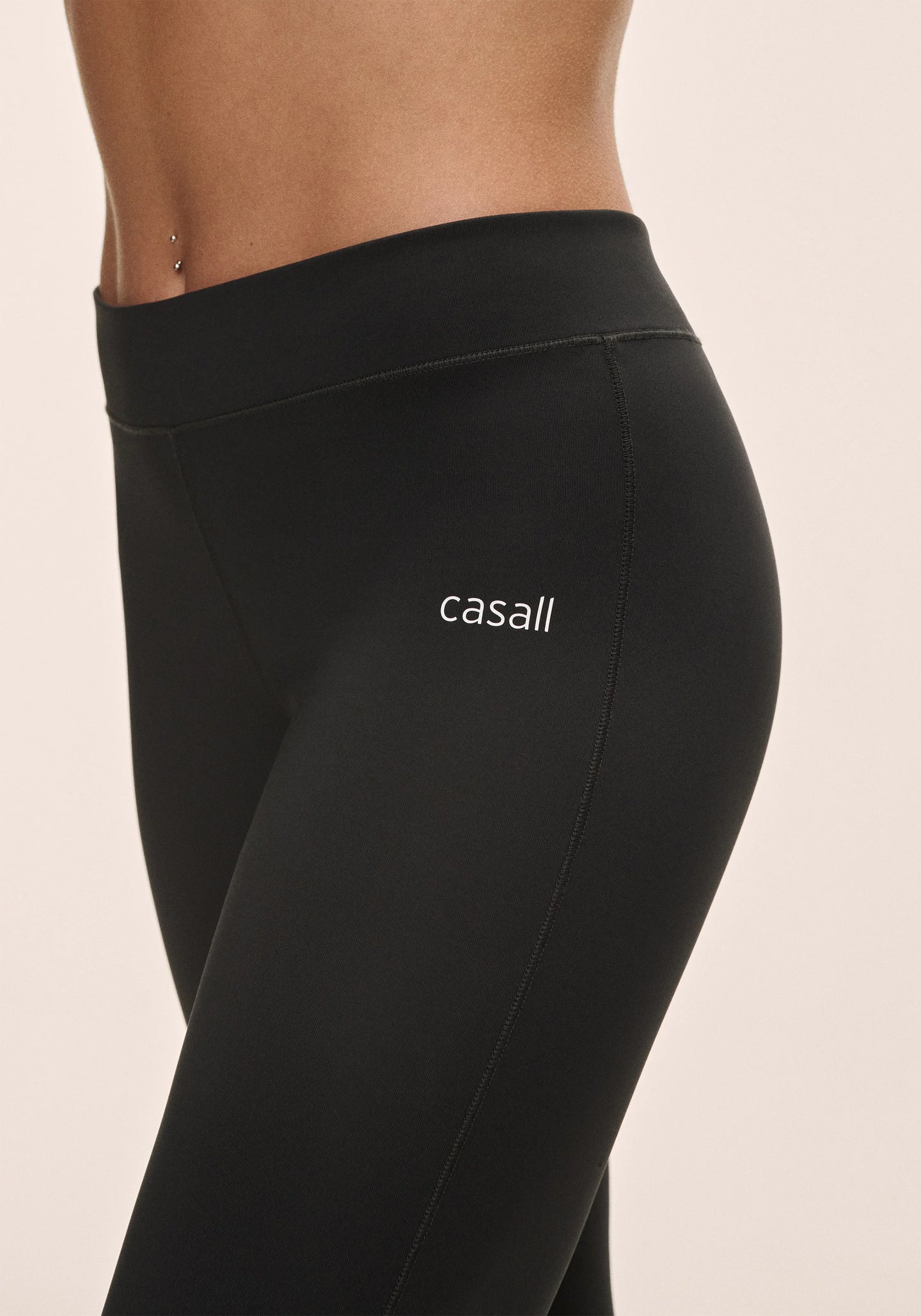 Flare Low Waist Pant - Black