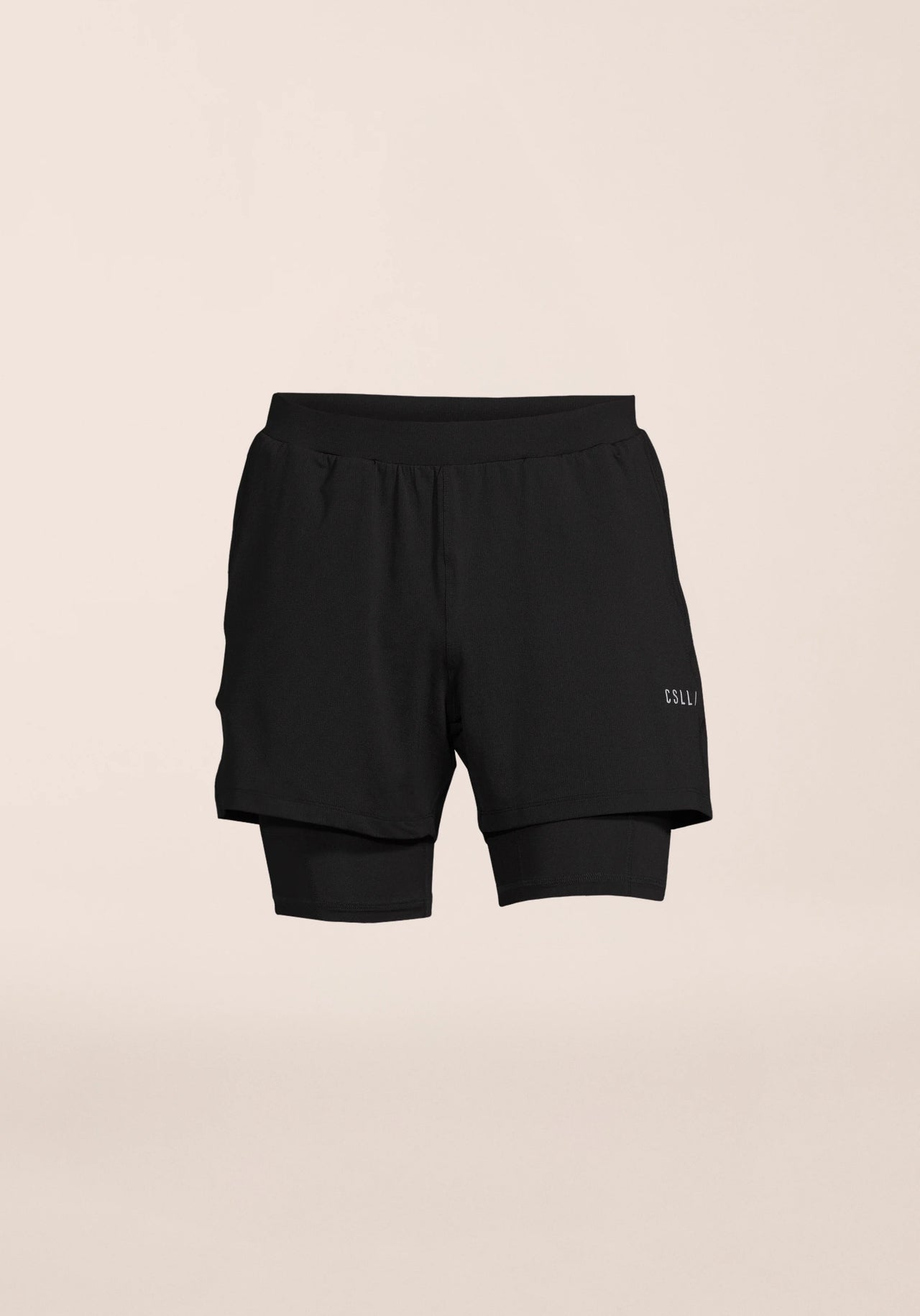 M Double Layer Shorts - Black