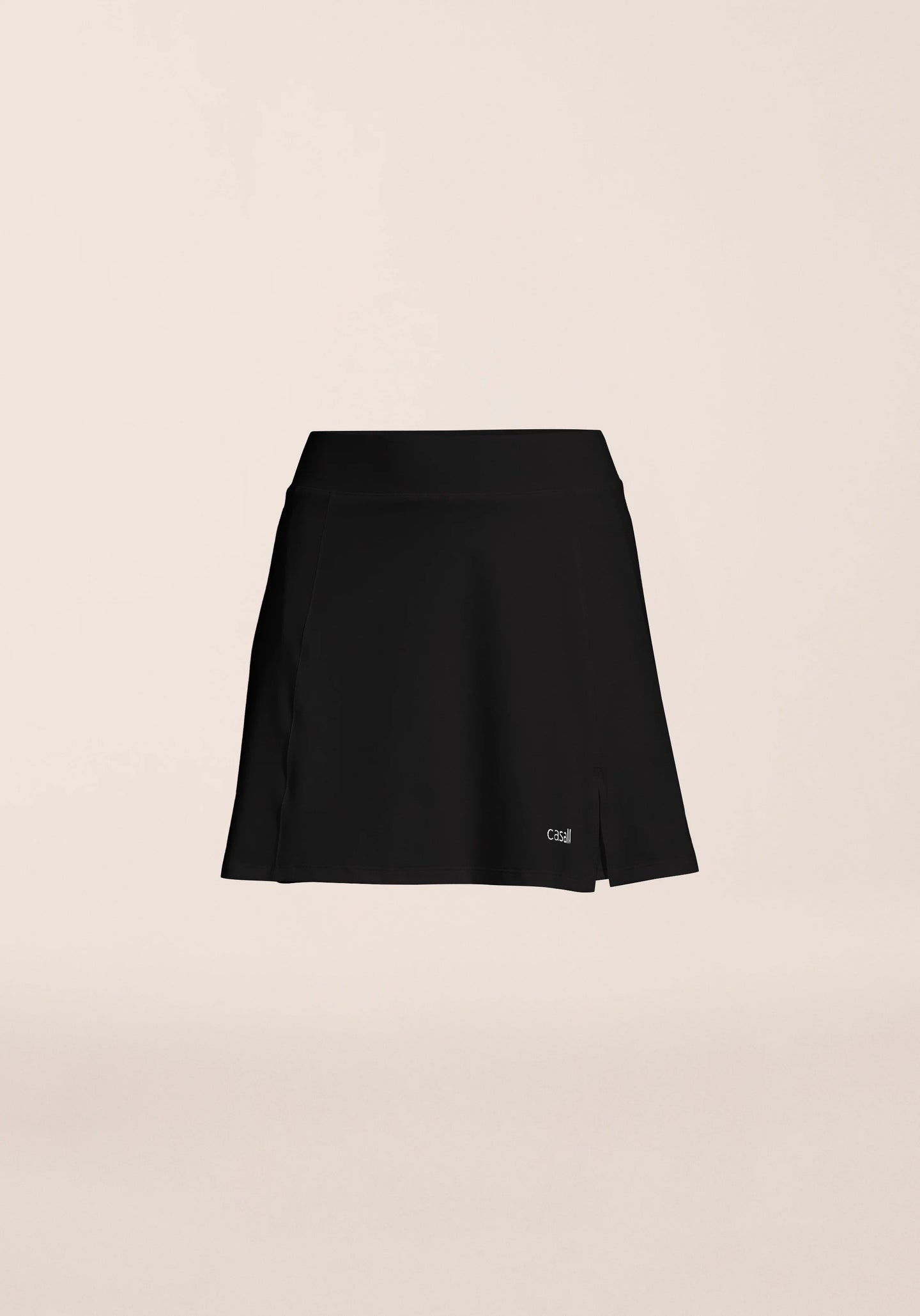 Court Slit Skirt - Black