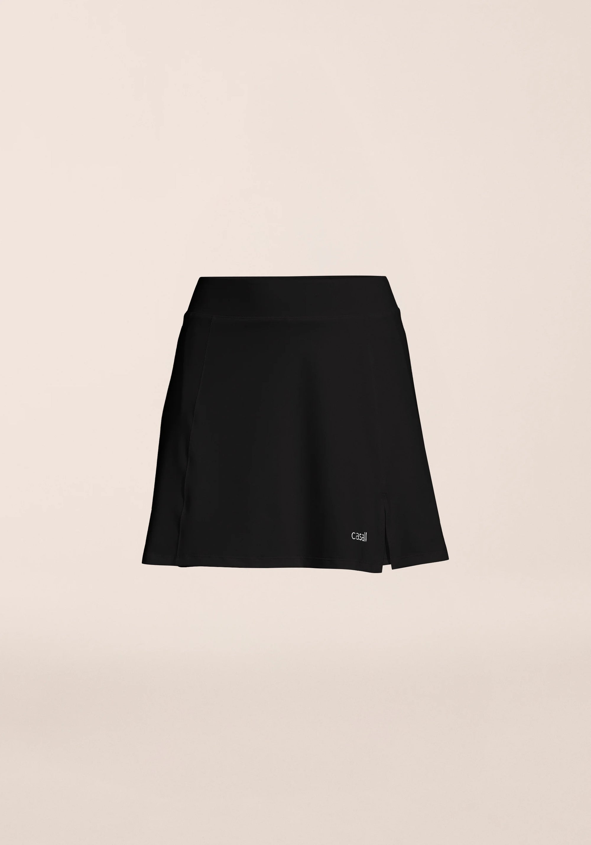 Court Slit Skirt - Black
