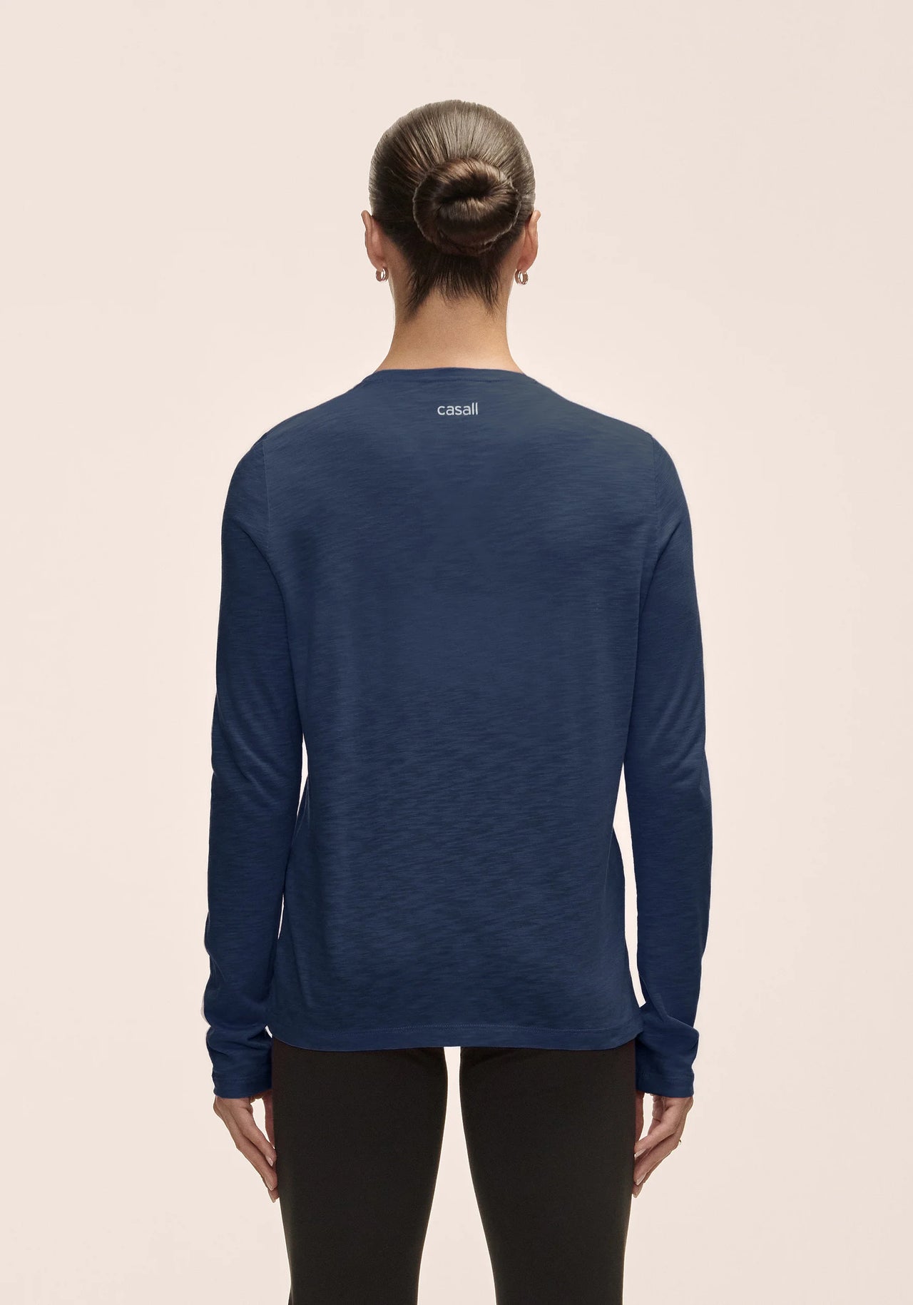 Soft Texture Long Sleeve - Blue Shadow