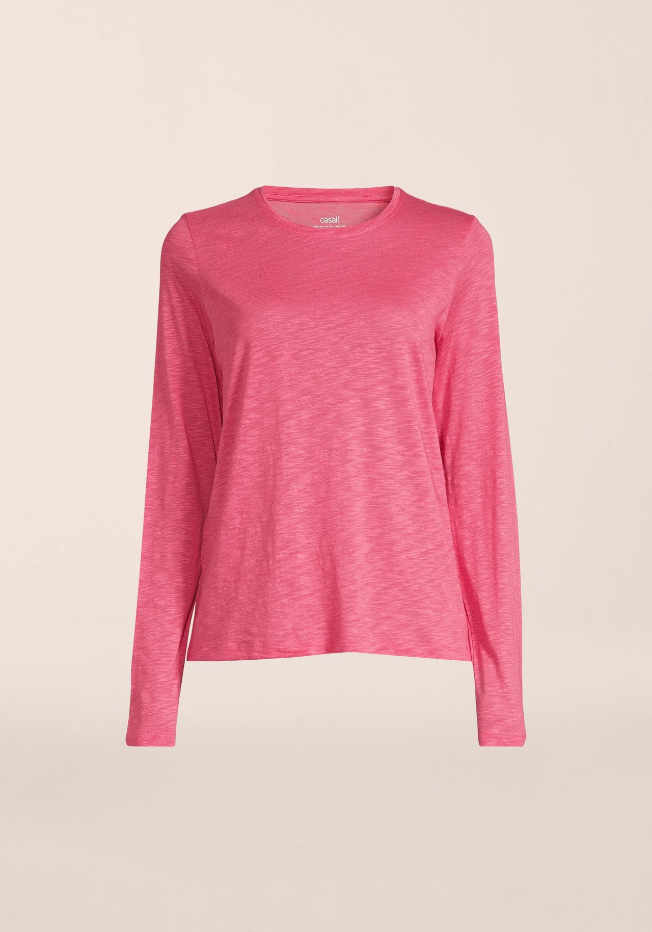 Soft Texture Long Sleeve - Ruby Blush