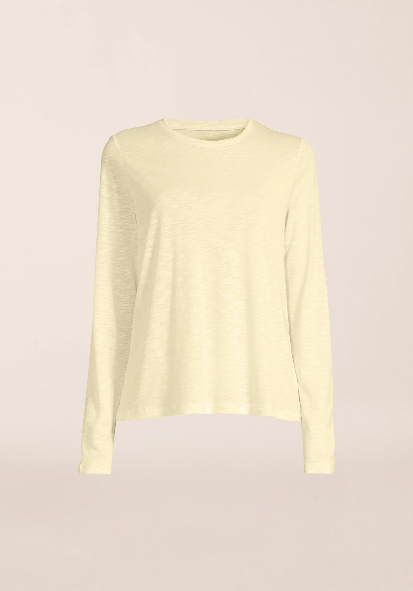 Soft Texture Long Sleeve - Yellow Steam