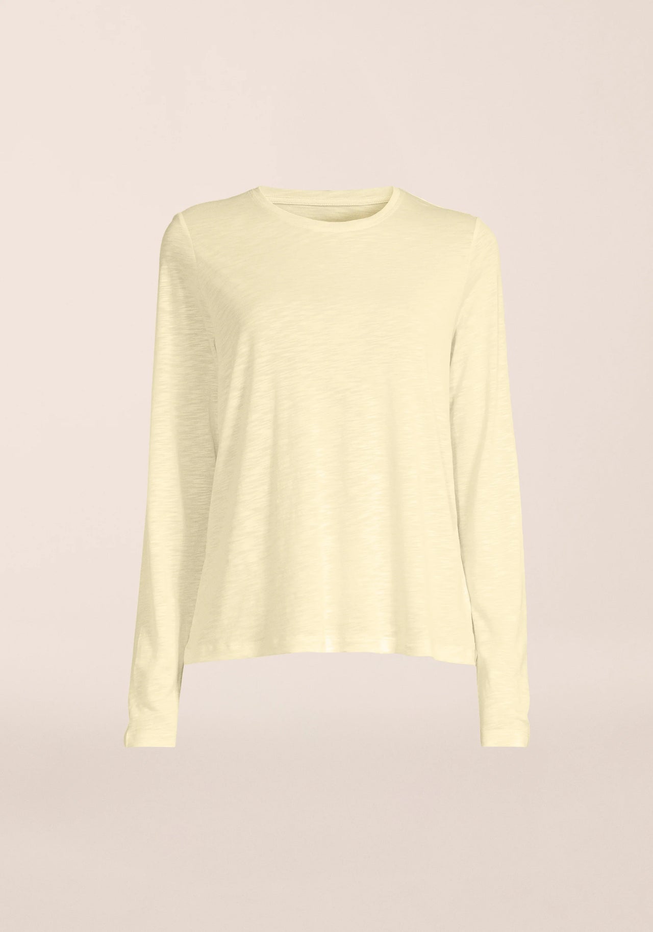 Soft Texture Long Sleeve - Yellow Steam