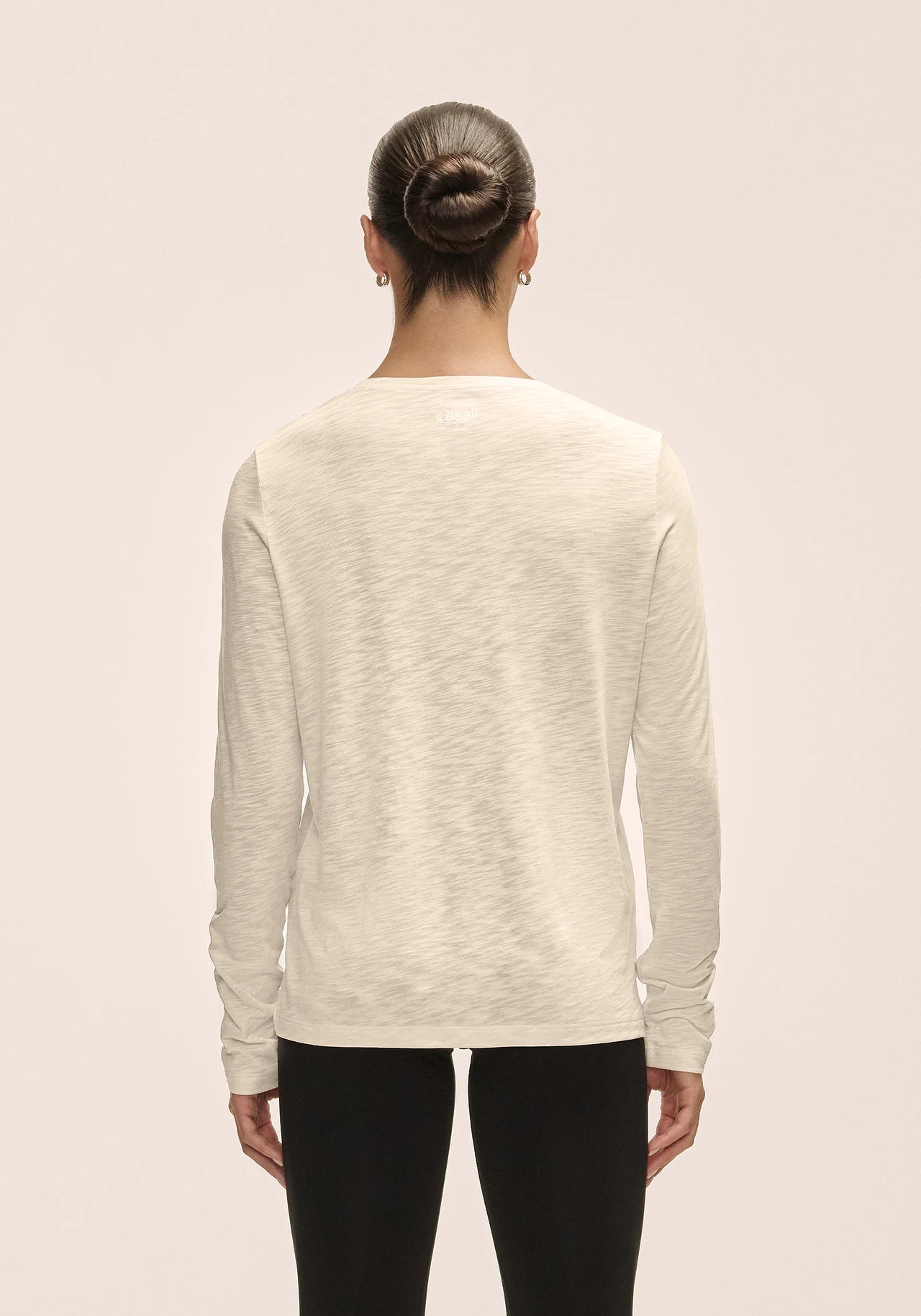 Soft Texture Long Sleeve - Ecru