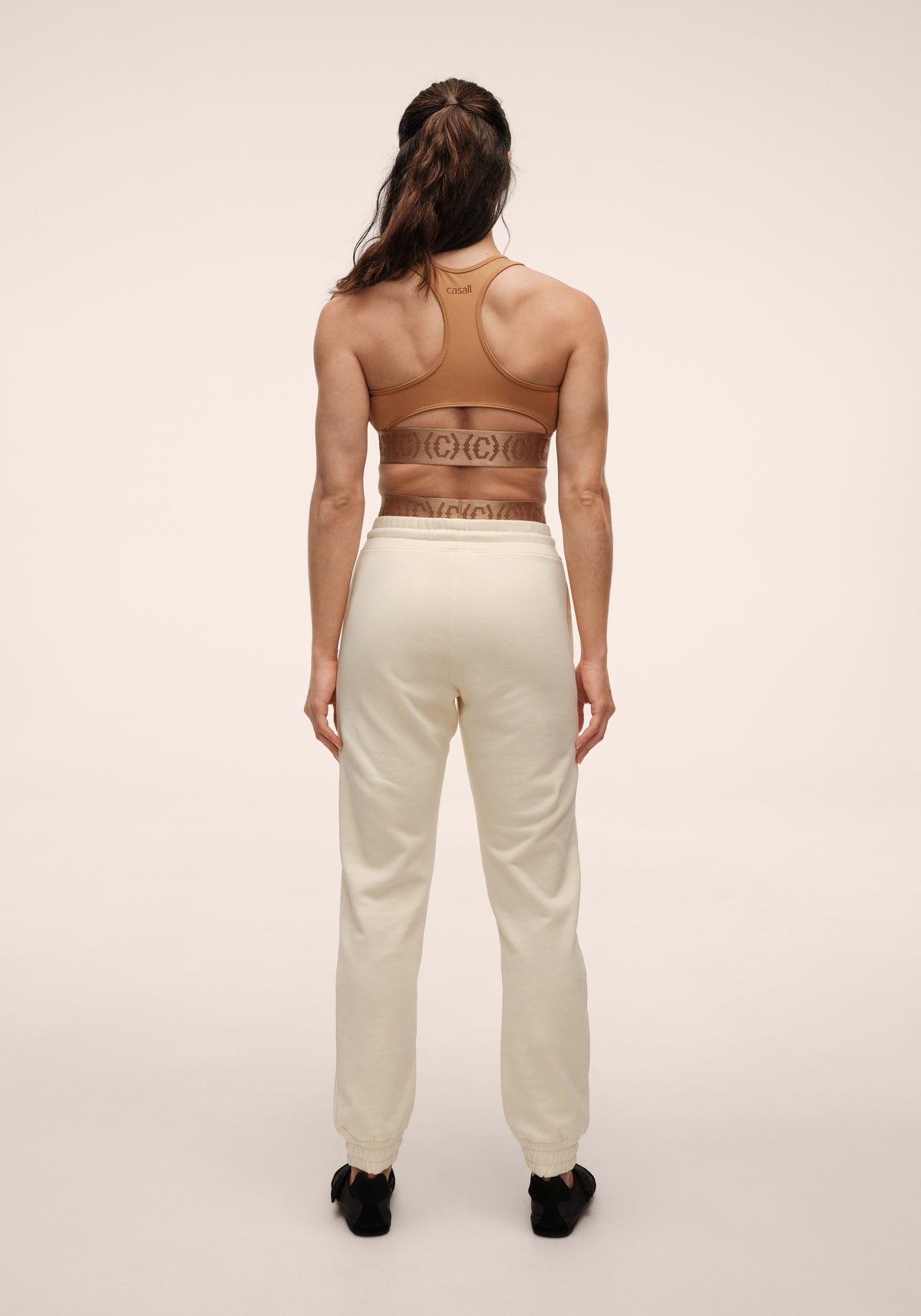 Terry Relaxed Jogger - Cream