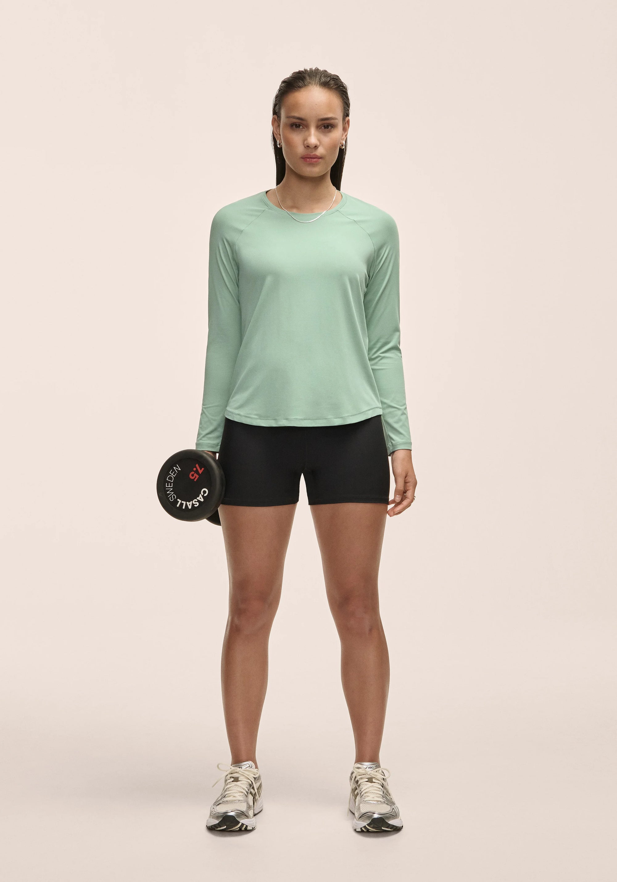 Essential Long Sleeve - Statue Green