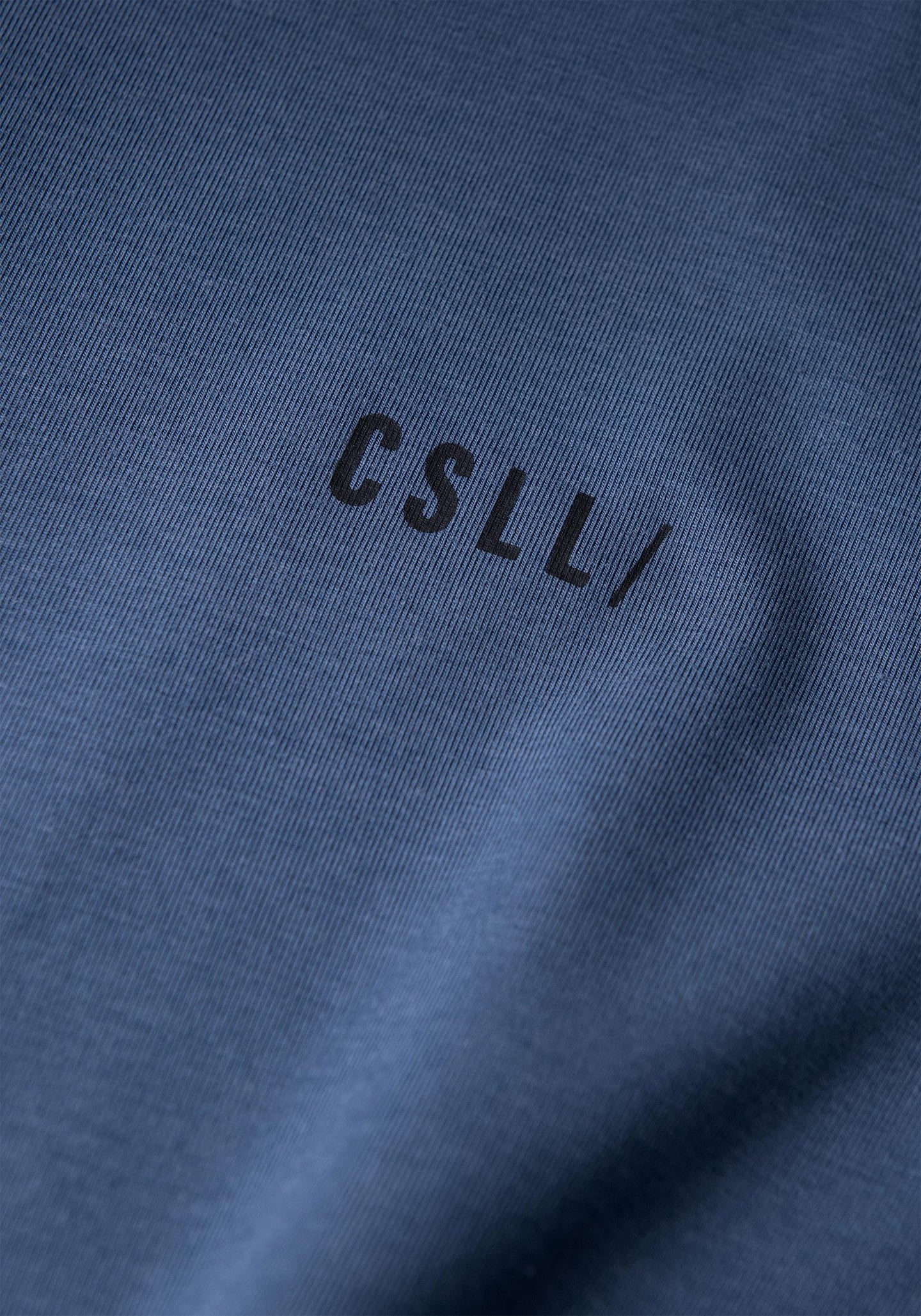 M Cotton Mix Tee - Blue Shadow