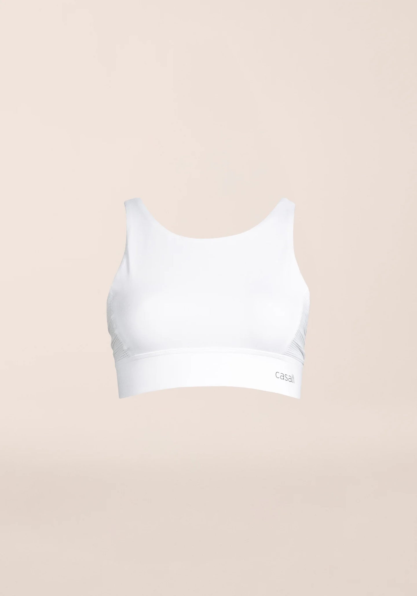 Iconic Adjustable Sports Bra - White