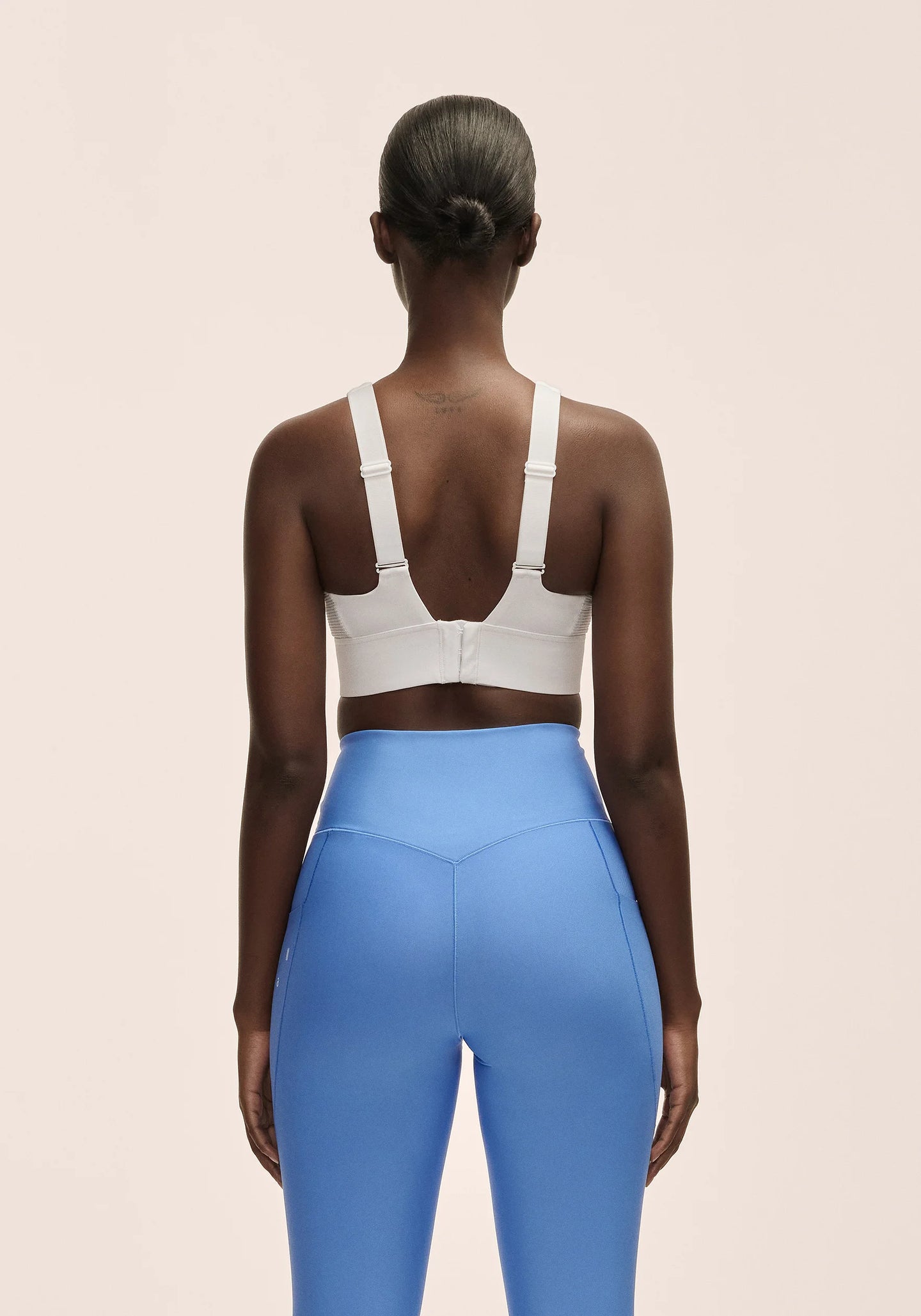 Iconic Adjustable Sports Bra - White