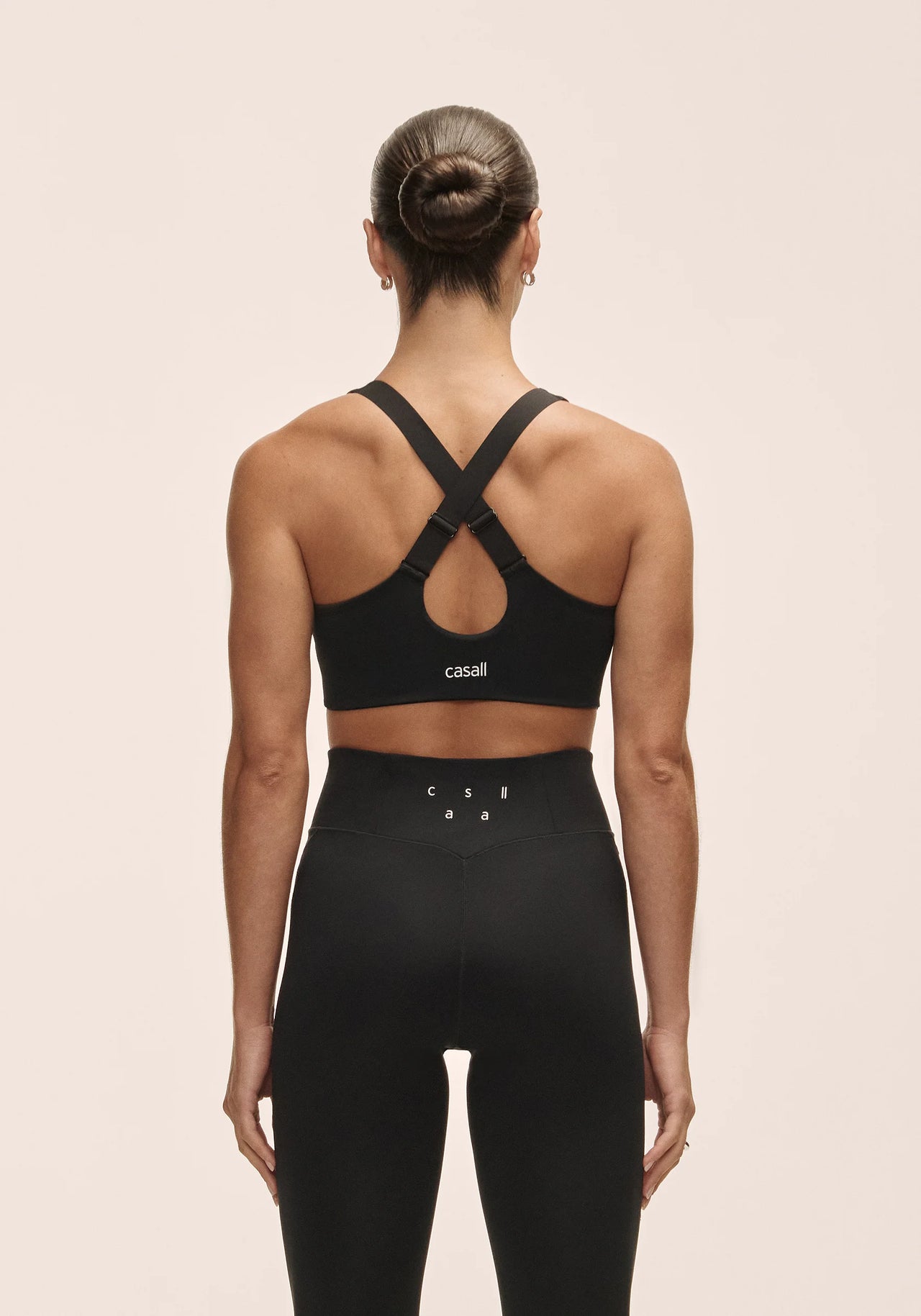 Impact Zip Sports Bra - Black