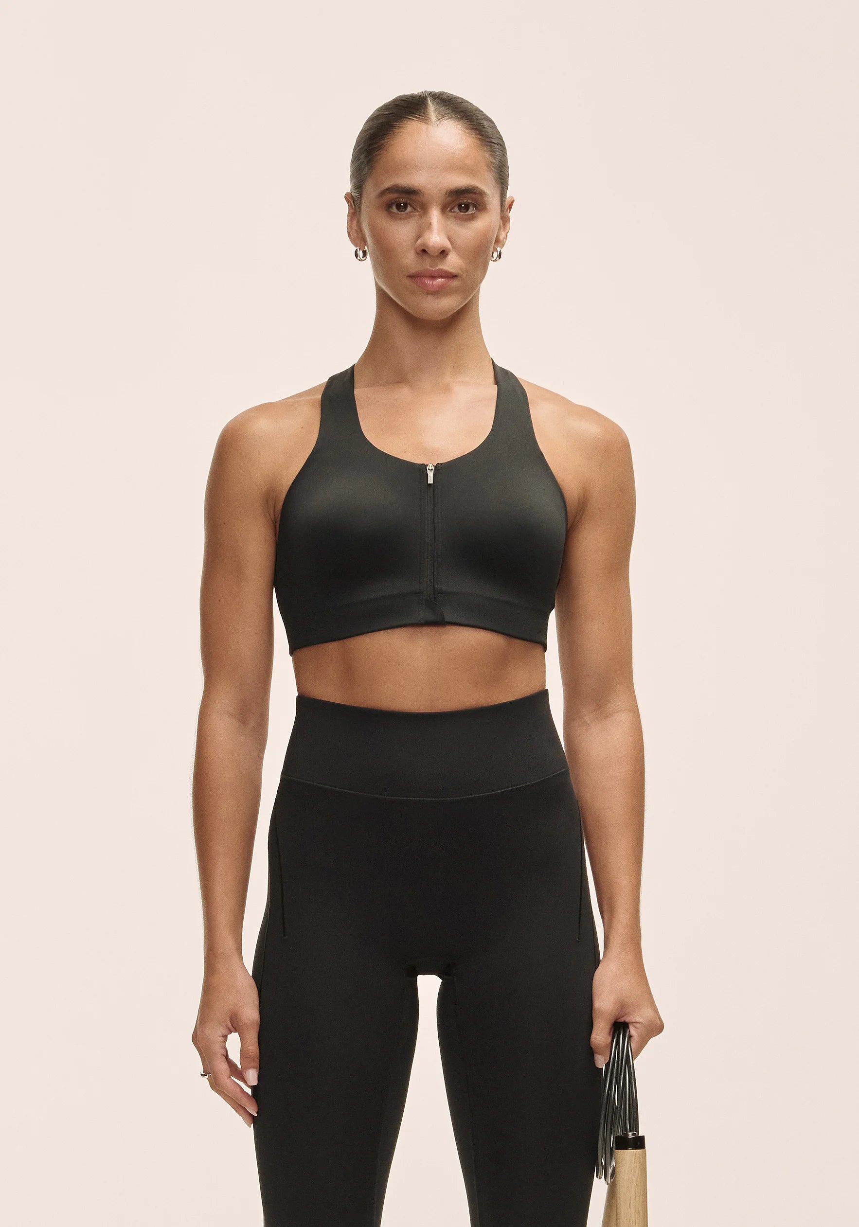 Impact Zip Sports Bra - Black – Casall