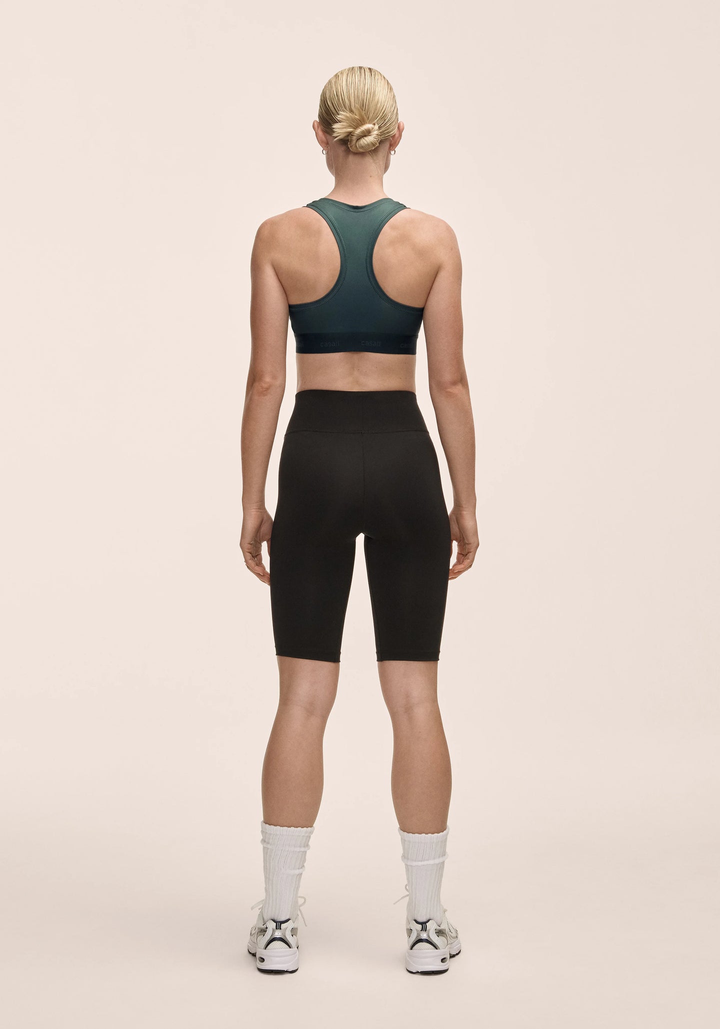 Essential High Waist Bike Tights - Black