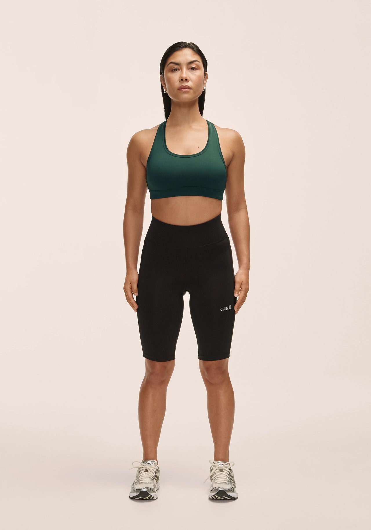 Essential High Waist Bike Tights - Black