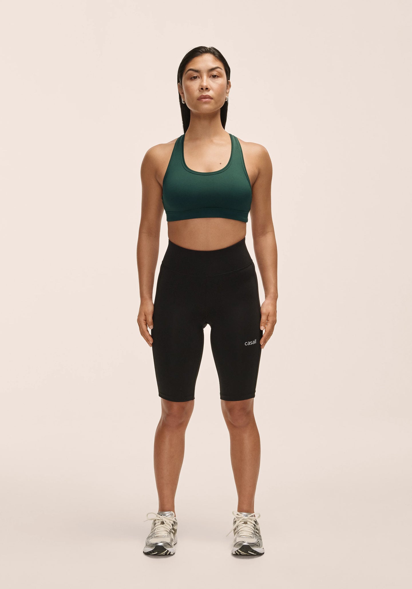 Essential High Waist Bike Tights - Black