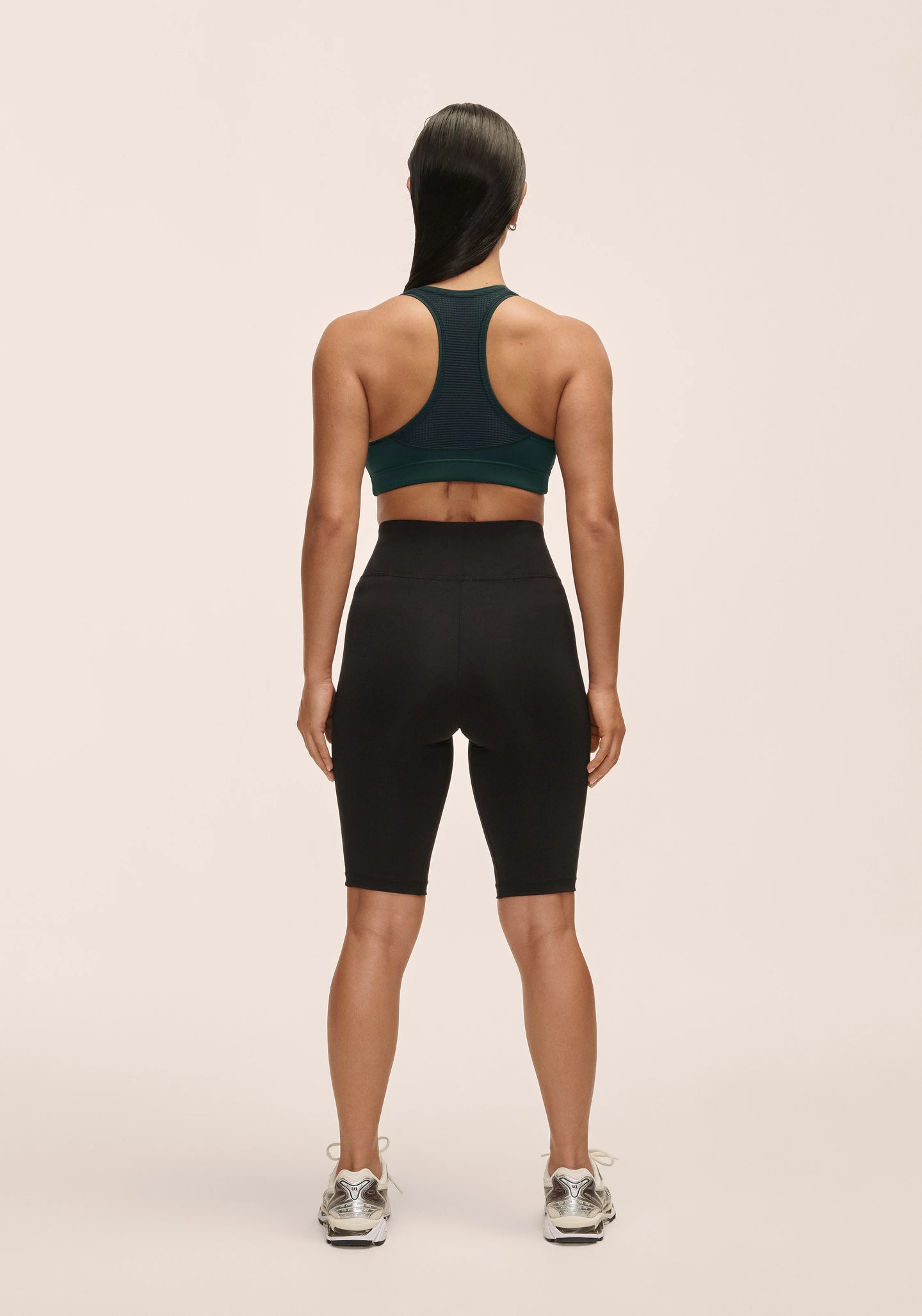 Essential High Waist Bike Tights - Black