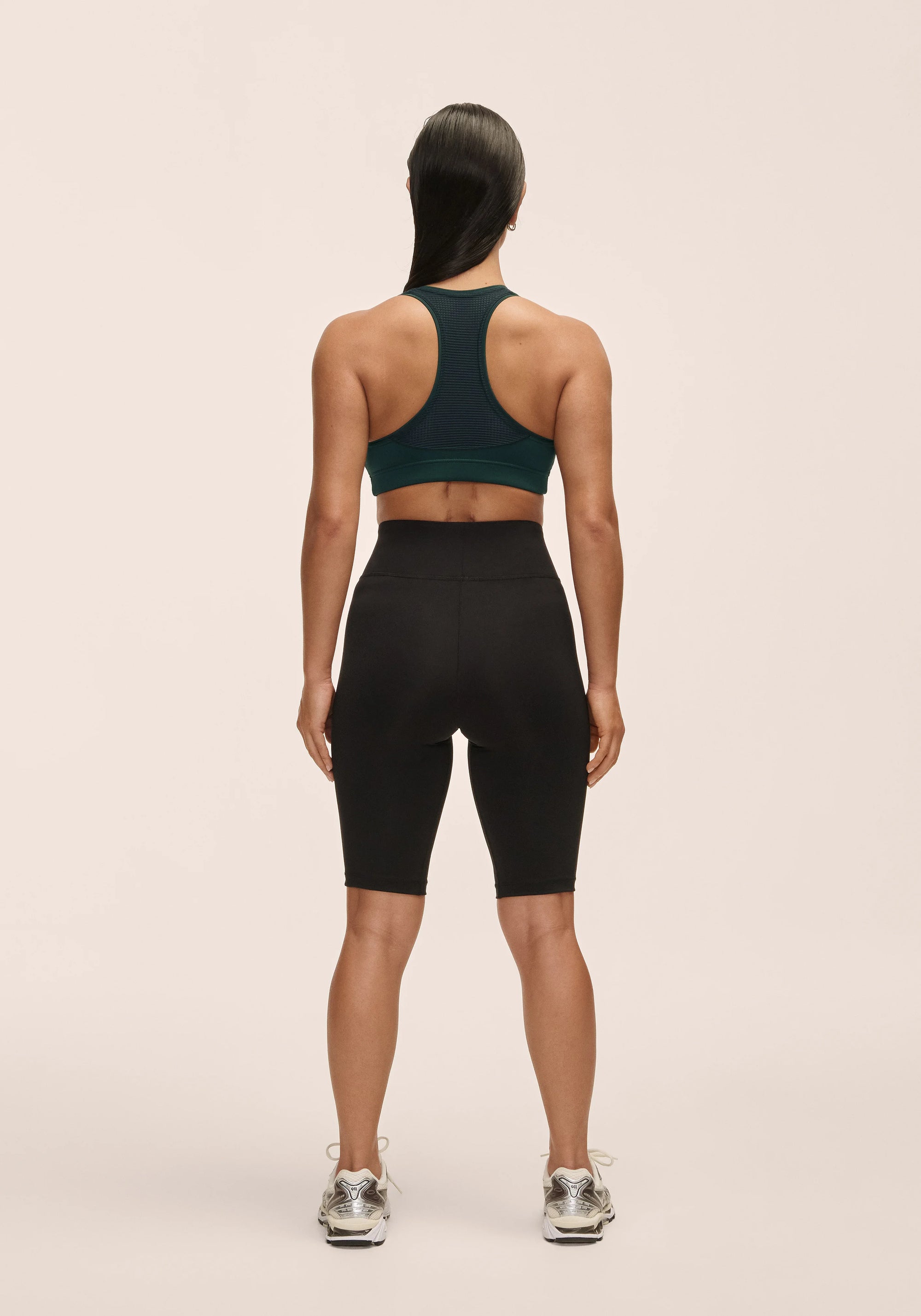 Essential High Waist Bike Tights - Black