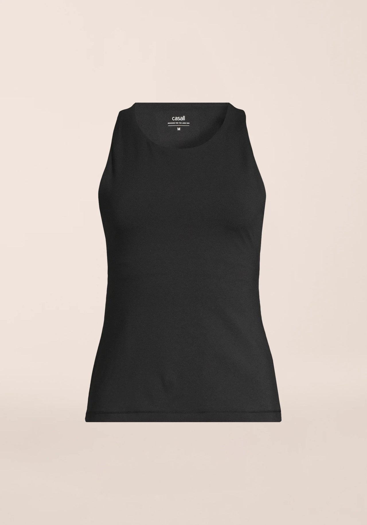 Soft Touch Built-In-Bra Tank - Black