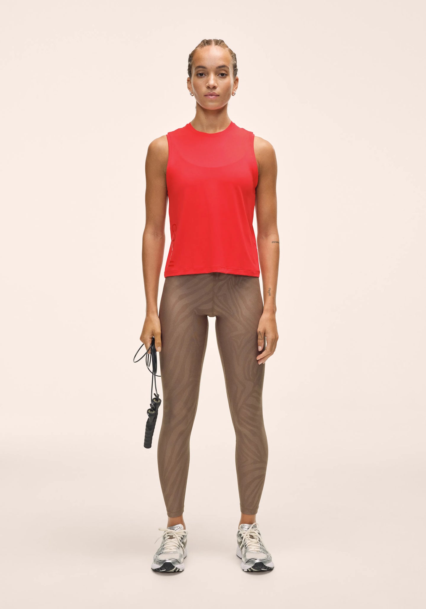 Graphic Tank - Bold Red