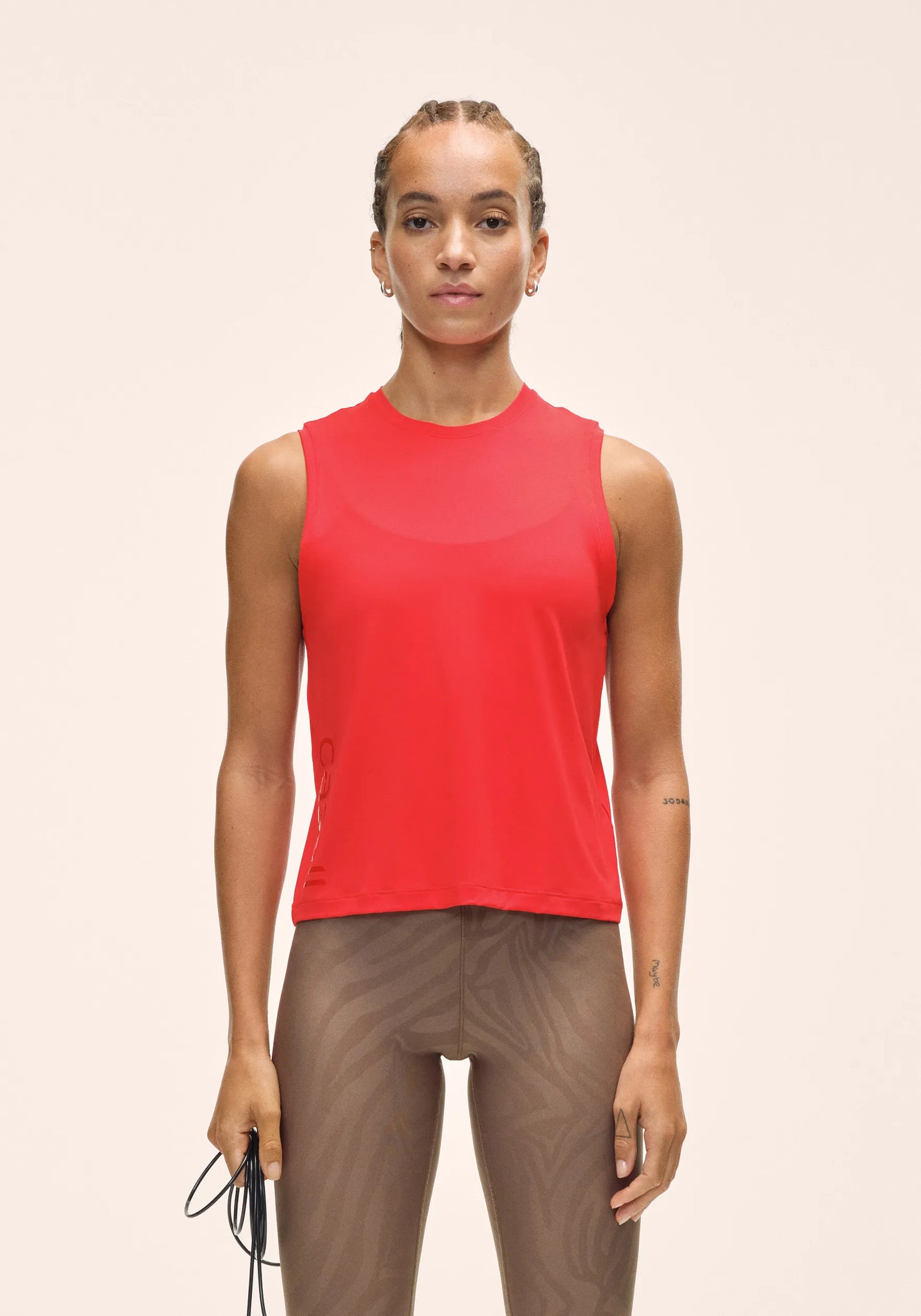 Graphic Tank - Bold Red